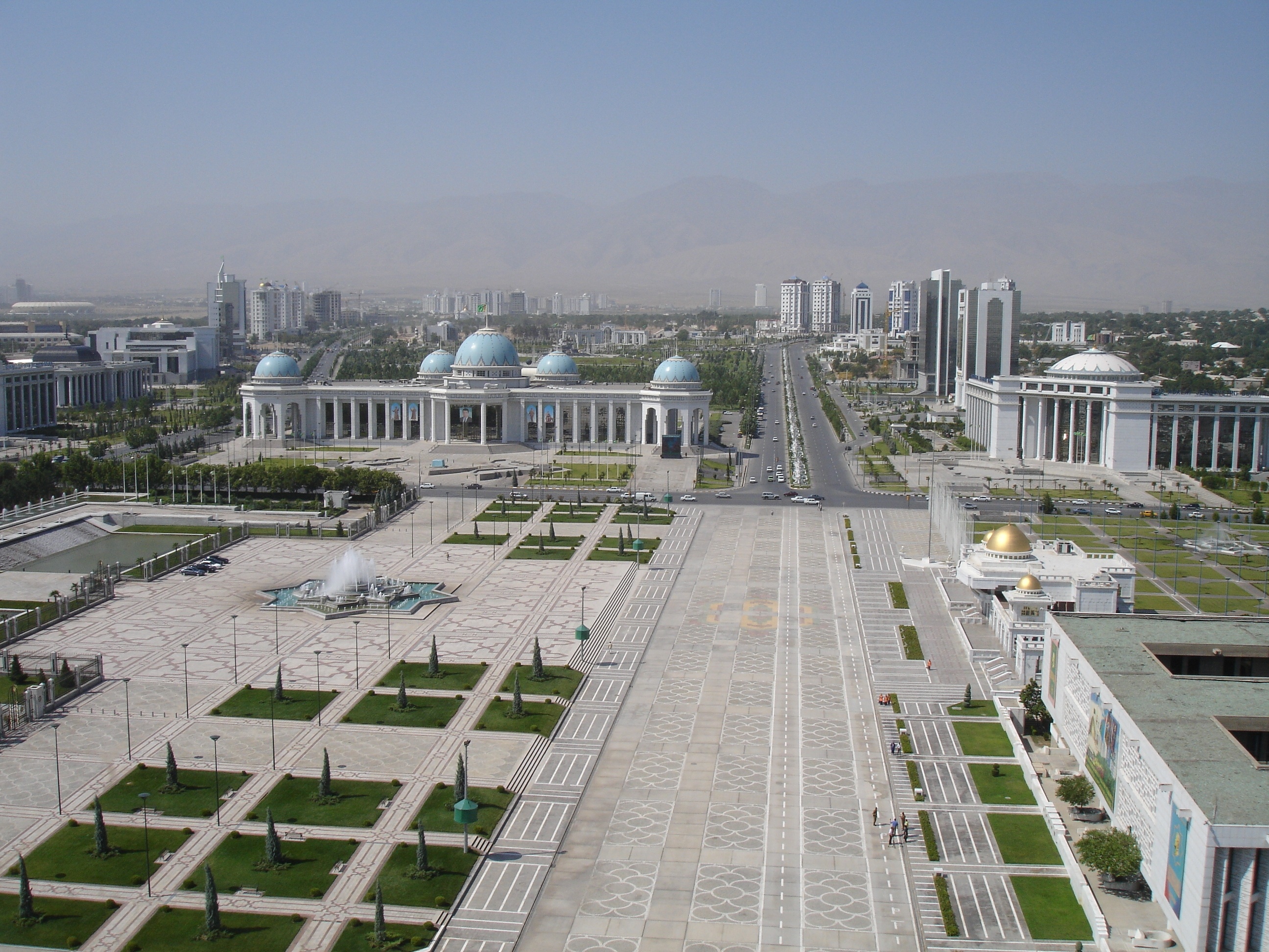 Ashgabat, Turkmenistan, Caravan travel, Cultural exploration, 2600x1950 HD Desktop