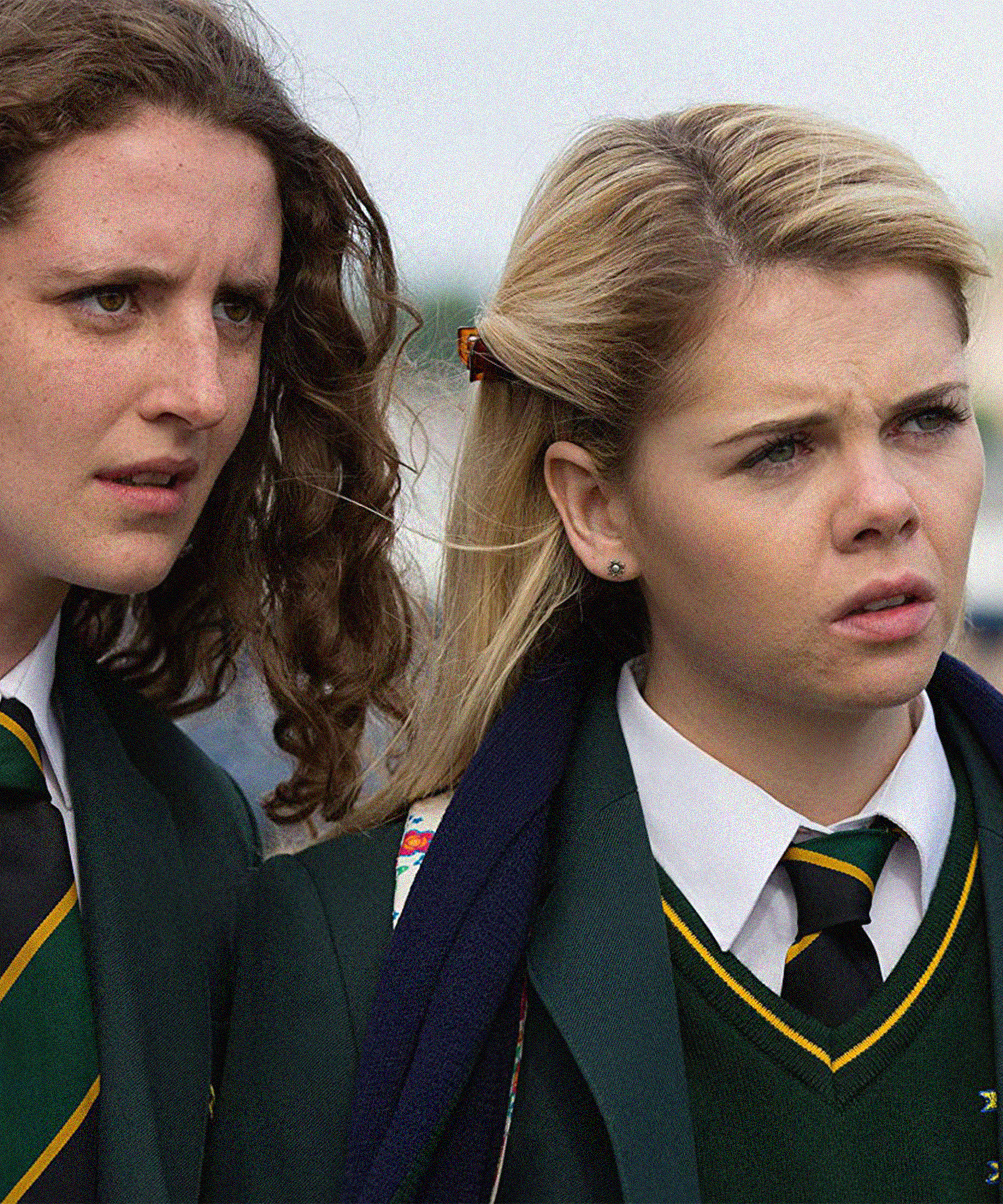 Derry Girls Netflix show, Vibrant characters, Northern Ireland, Unique setting, 2000x2400 HD Phone