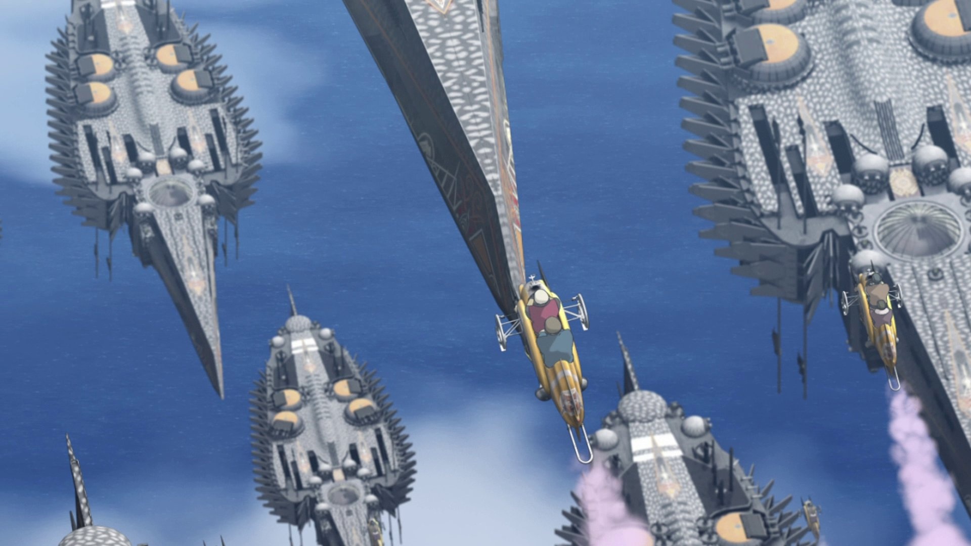 Last Exile anime, Silver Wing part 1, Fam the Silver Wing, Minagith, 1920x1080 Full HD Desktop