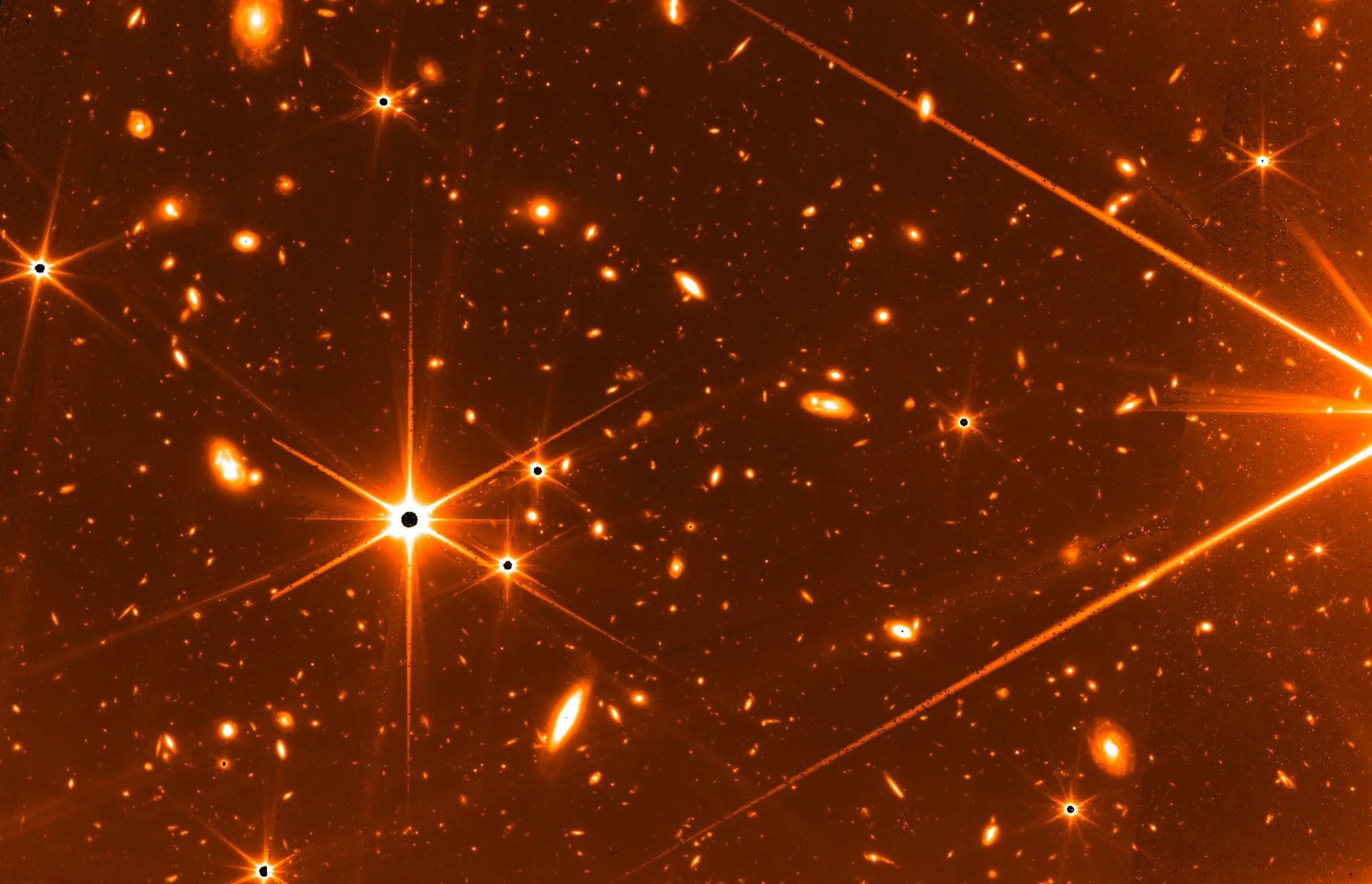 Webb's First Deep Field, James Webb Space Telescope, New images, Space exploration, 2120x1370 HD Desktop