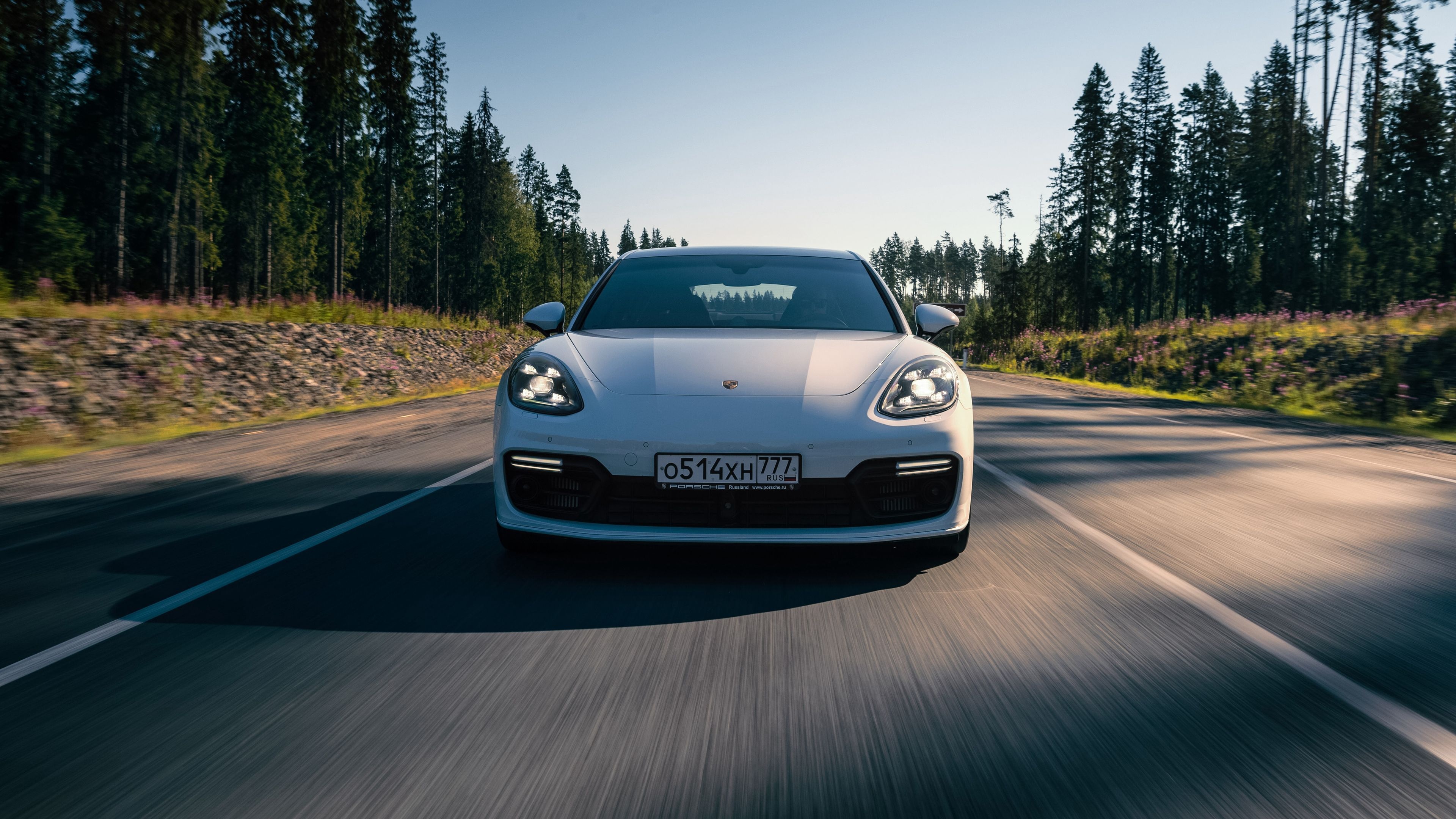 Porsche Panamera, Sleek and stylish, Thrilling driving experience, Unmatched performance, 3840x2160 4K Desktop