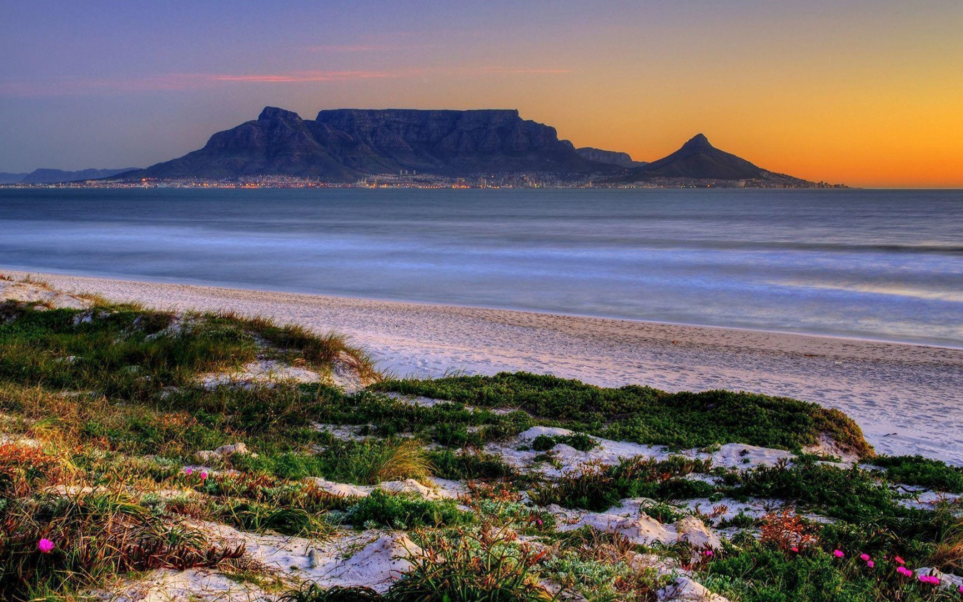 Table Mountain, Travels, Natural beauty, Landscape, 1920x1200 HD Desktop
