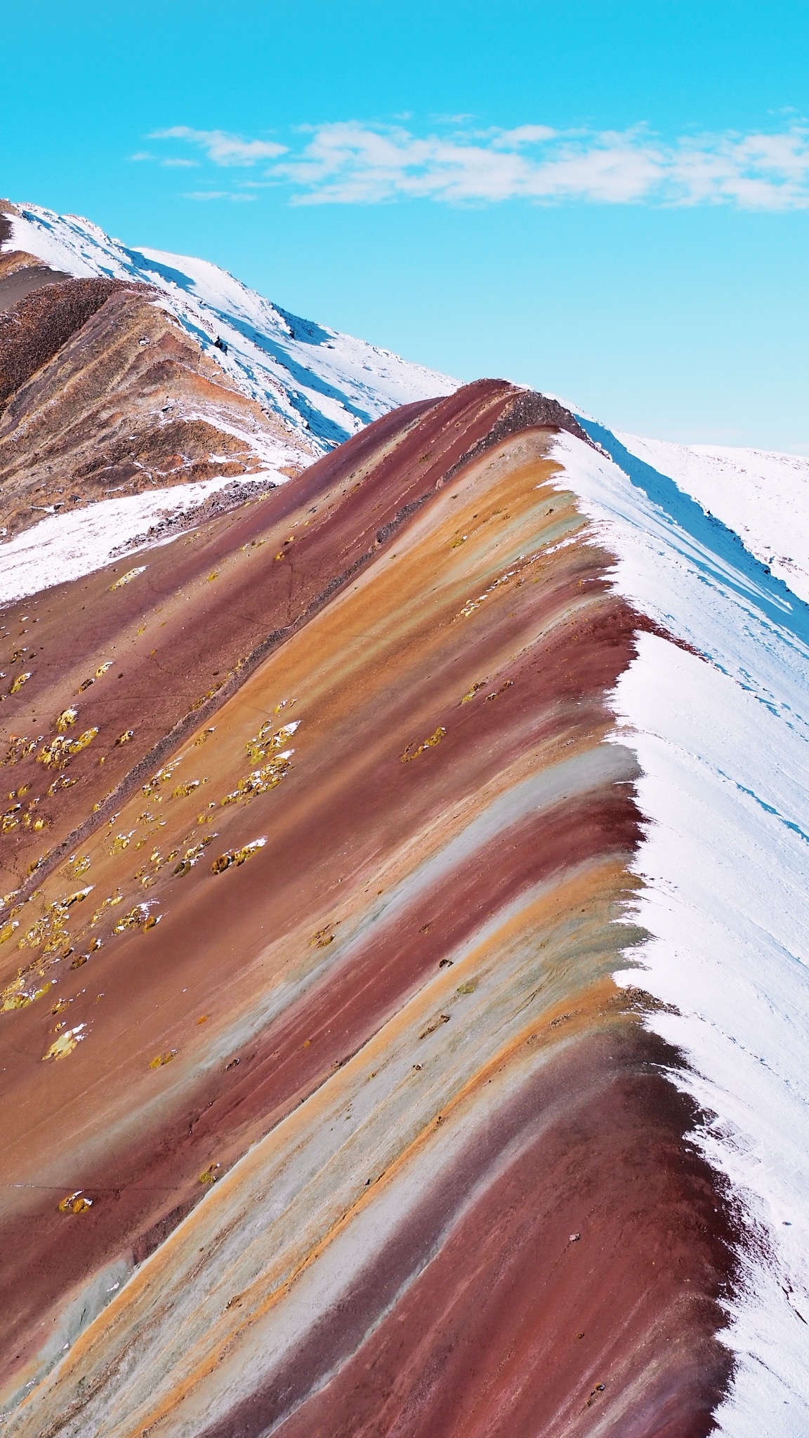 Peruvian Andes, Rainbow Mountain, Peru, Photography, 1160x2050 HD Phone