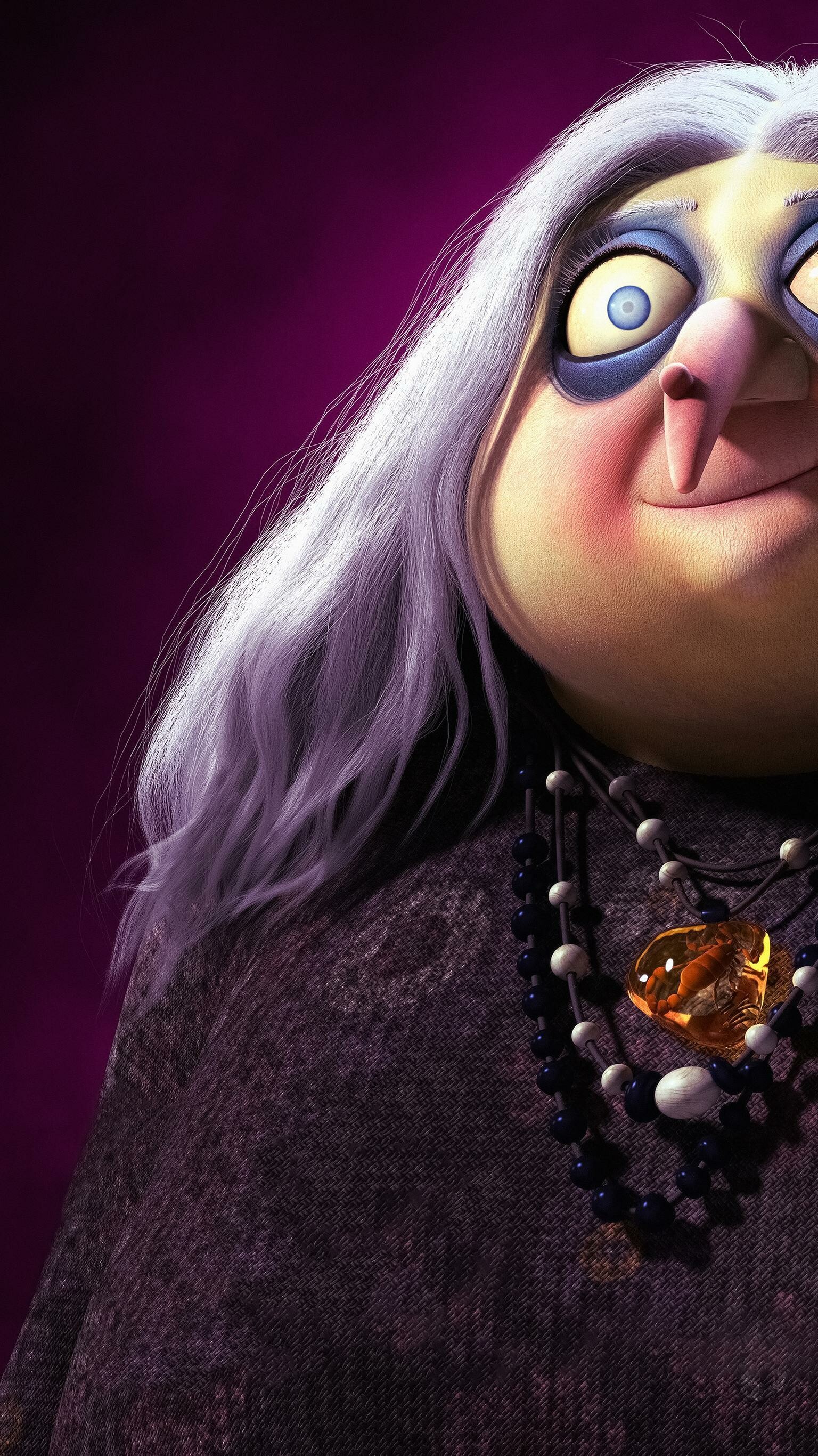 The Addams Family 2: Grandmama, An aged witch who concocts potions and spells. 1540x2740 HD Background.
