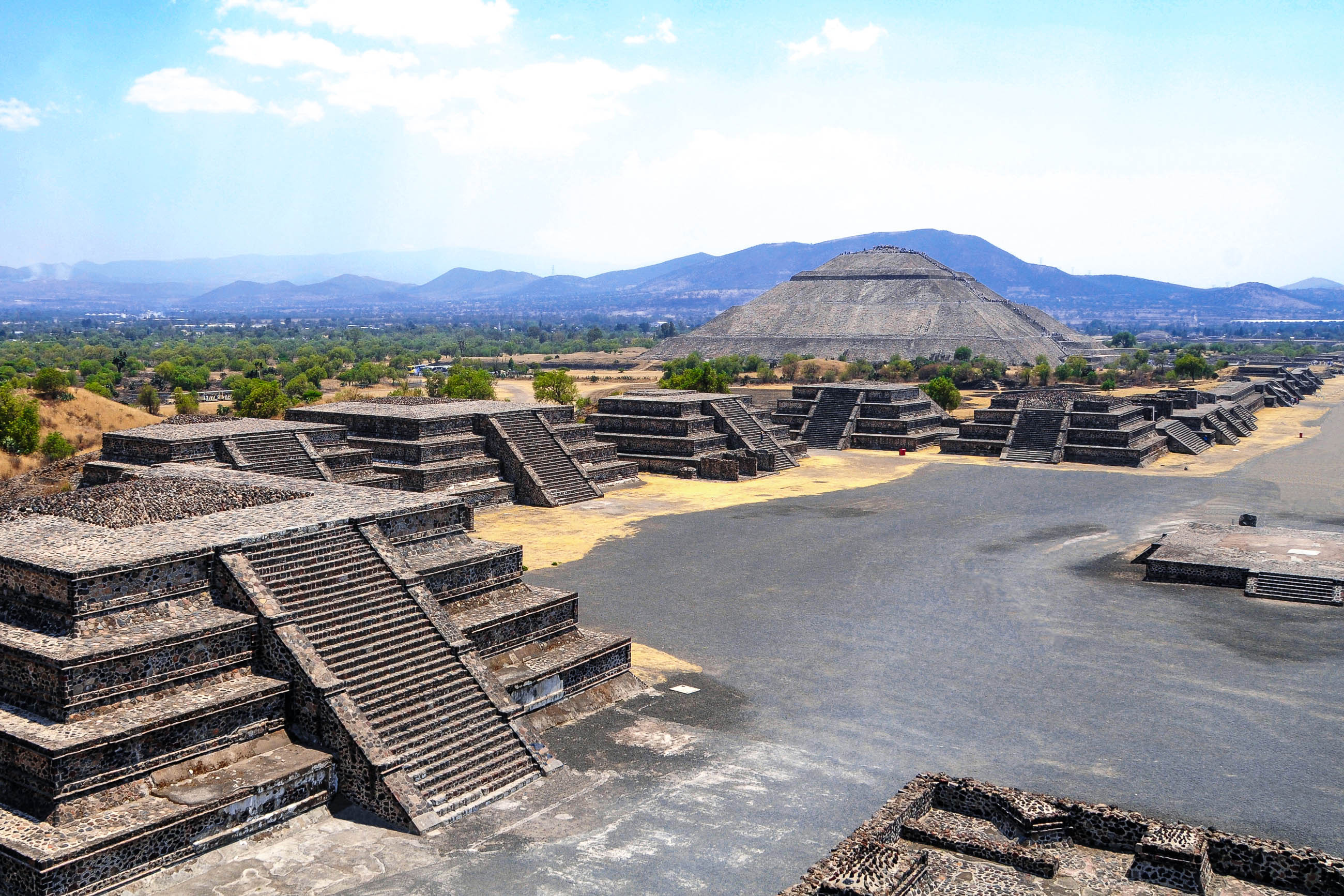 Erkundung der antiken Ruinen von Teotihuacan, 2600x1740 HD Desktop