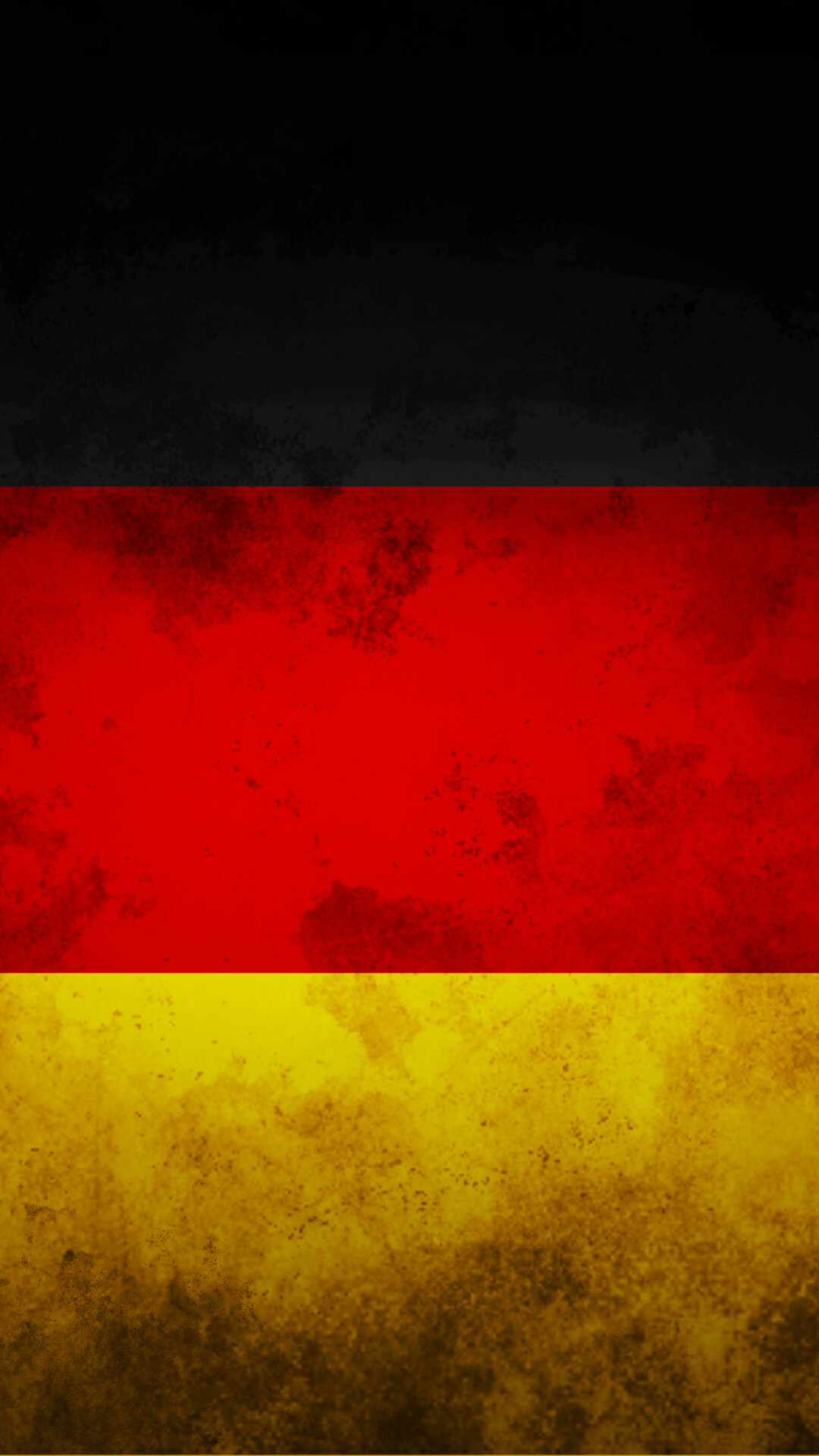 Flag of Germany: The national colors of the Federal Republic, The official colors of right-wing populist and national conservative parties. 1080x1920 Full HD Background.