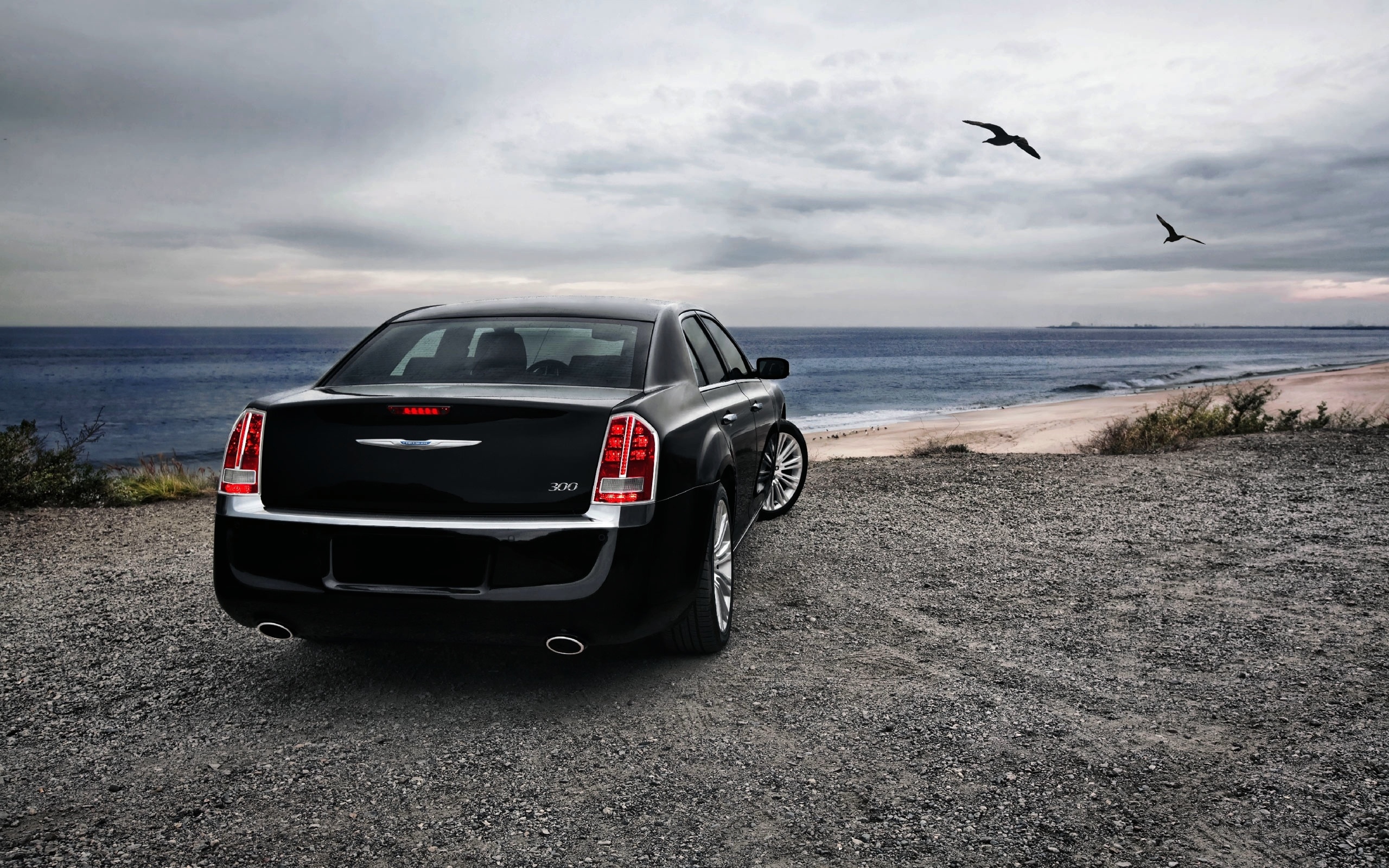 Chrysler 300, Auto industry, Rear view, High-quality, 2560x1600 HD Desktop