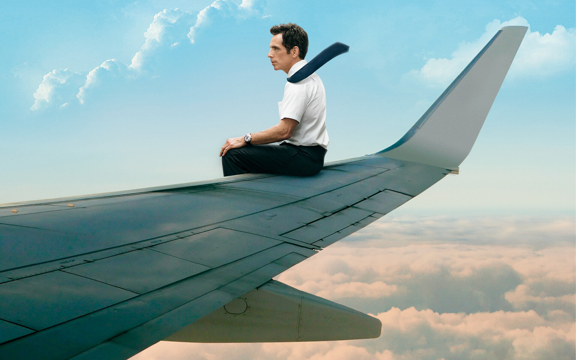 The Secret Life of Walter Mitty: A film by Stiller, 2013, Fantasy, Comedy. 1920x1200 HD Wallpaper.