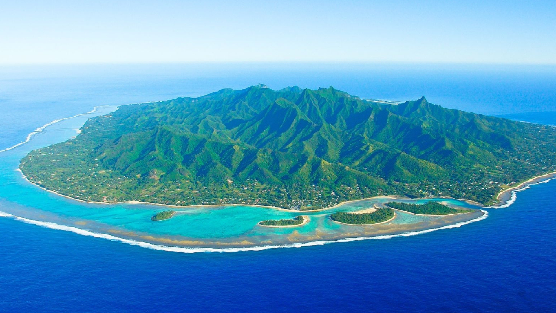 Avarua, Cook Islands, Tropical paradise, Island landscapes, 1920x1080 Full HD Desktop