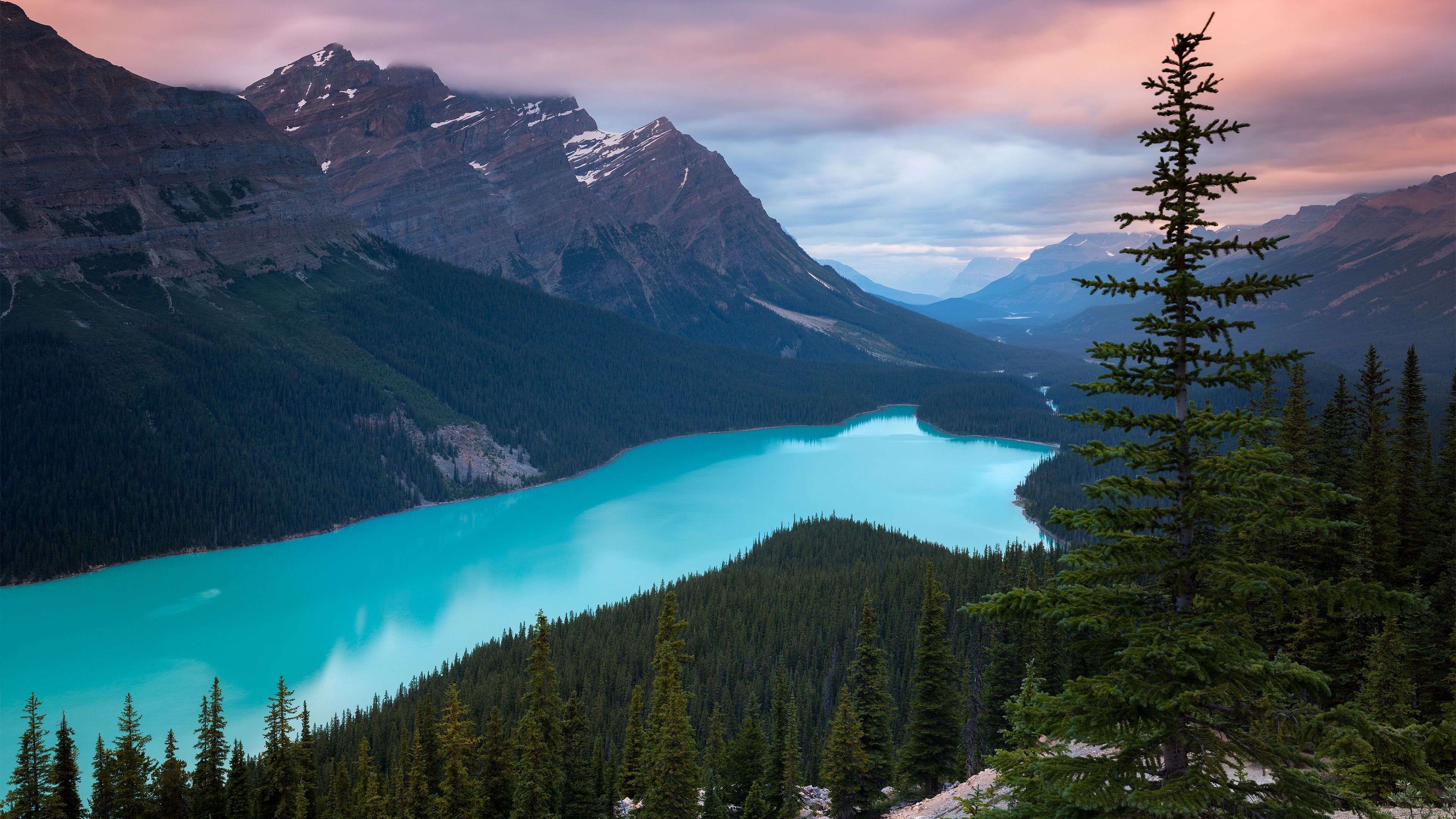 Lake Louise, 4K masterpiece, Enchanting landscapes, Stunning photography, 3840x2160 4K Desktop