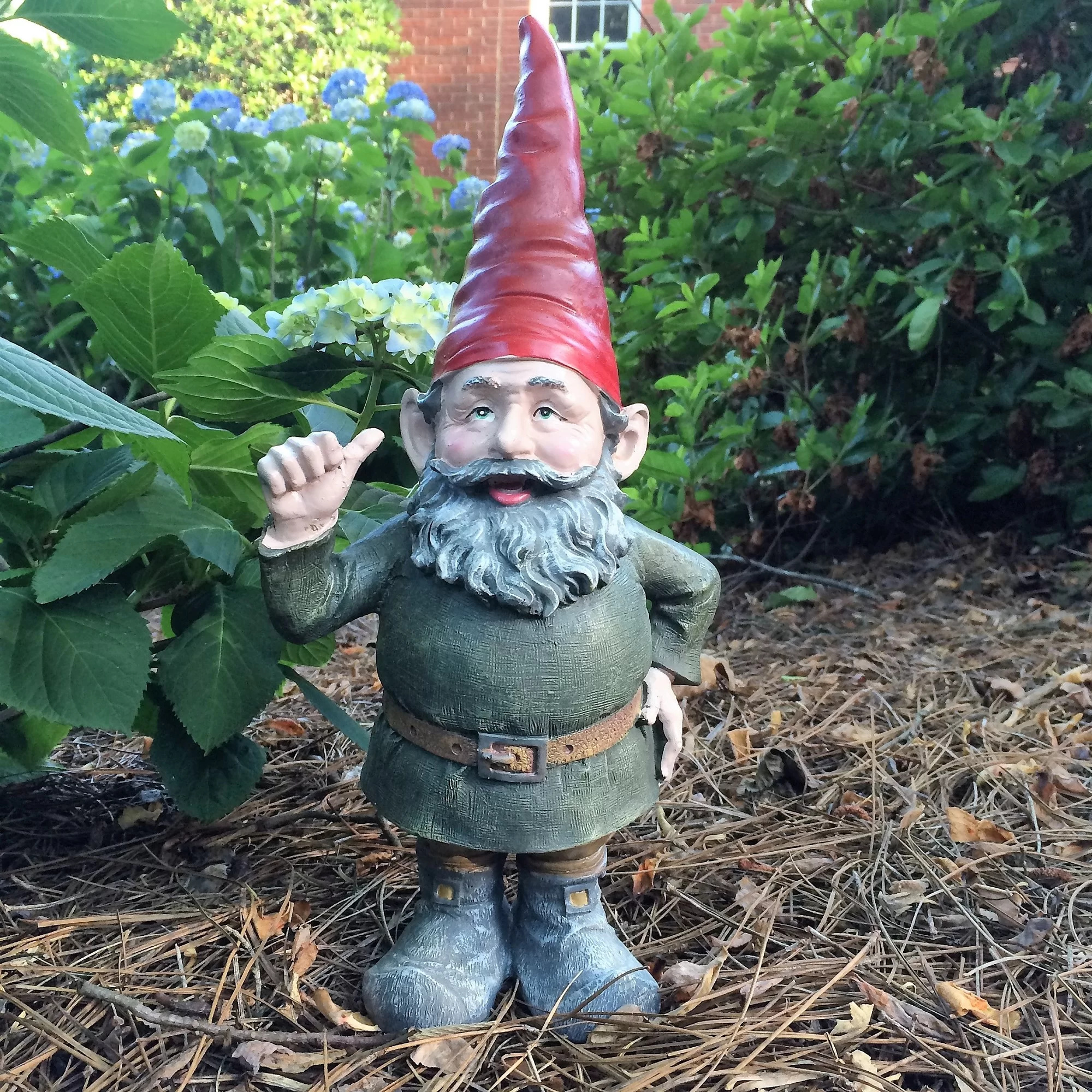 Homestyles gnomes, Decorative garden gnome, Joy-bringing statue, Charming outdoor dcor, 2000x2000 HD Phone