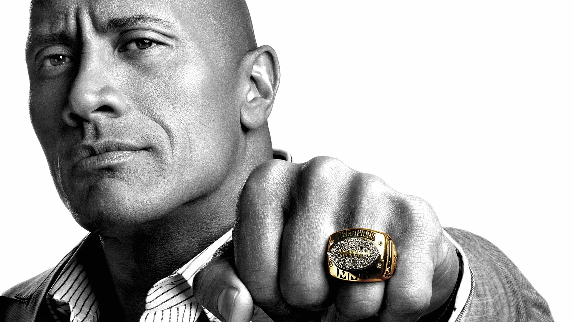Dwayne Johnson: Starred in and executive produced HBO TV show, Ballers. 1920x1080 Full HD Wallpaper.