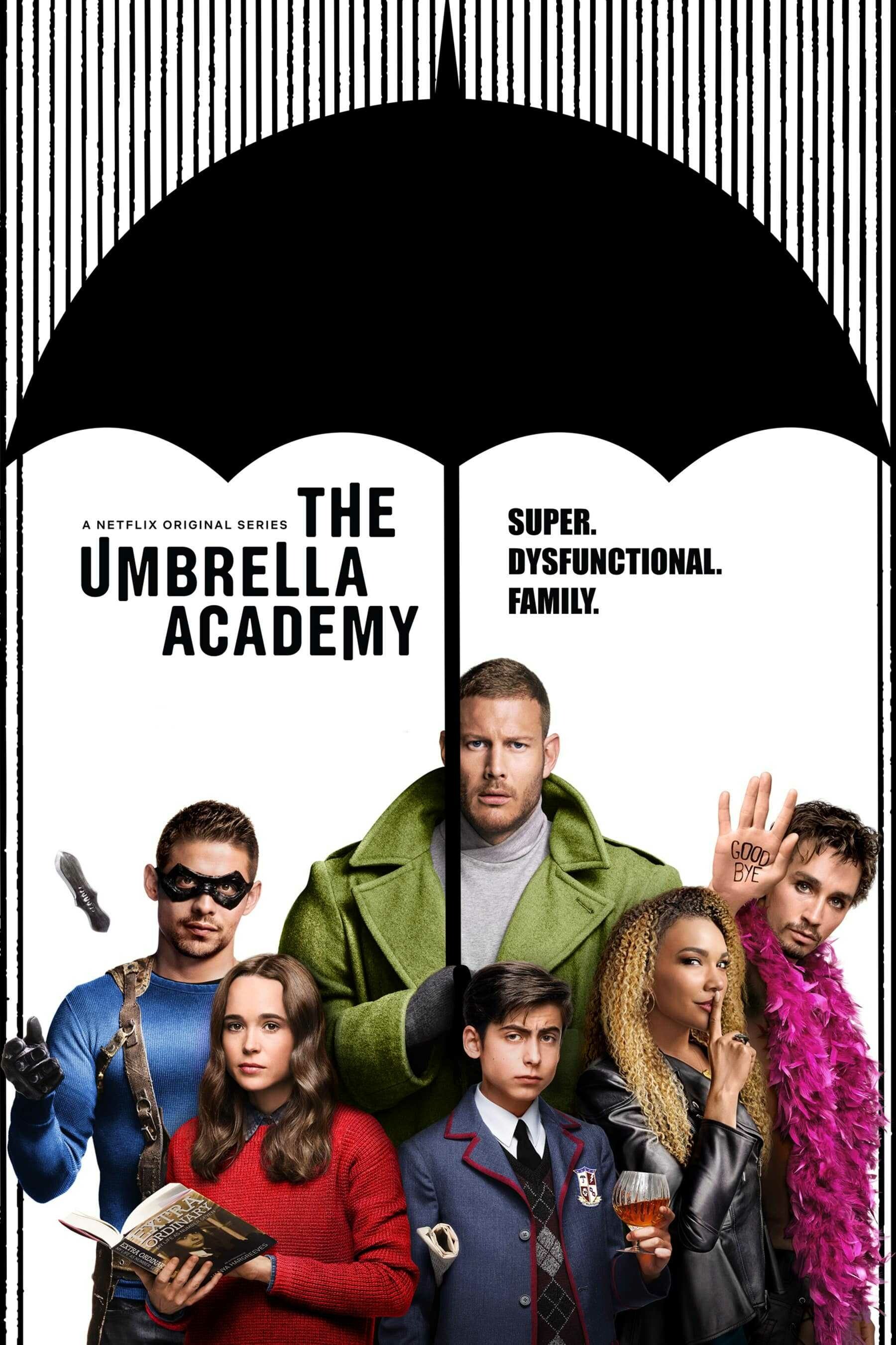 The Umbrella Academy: An American superhero television series, Based on the popular Dark Horse comic. 1800x2700 HD Wallpaper.