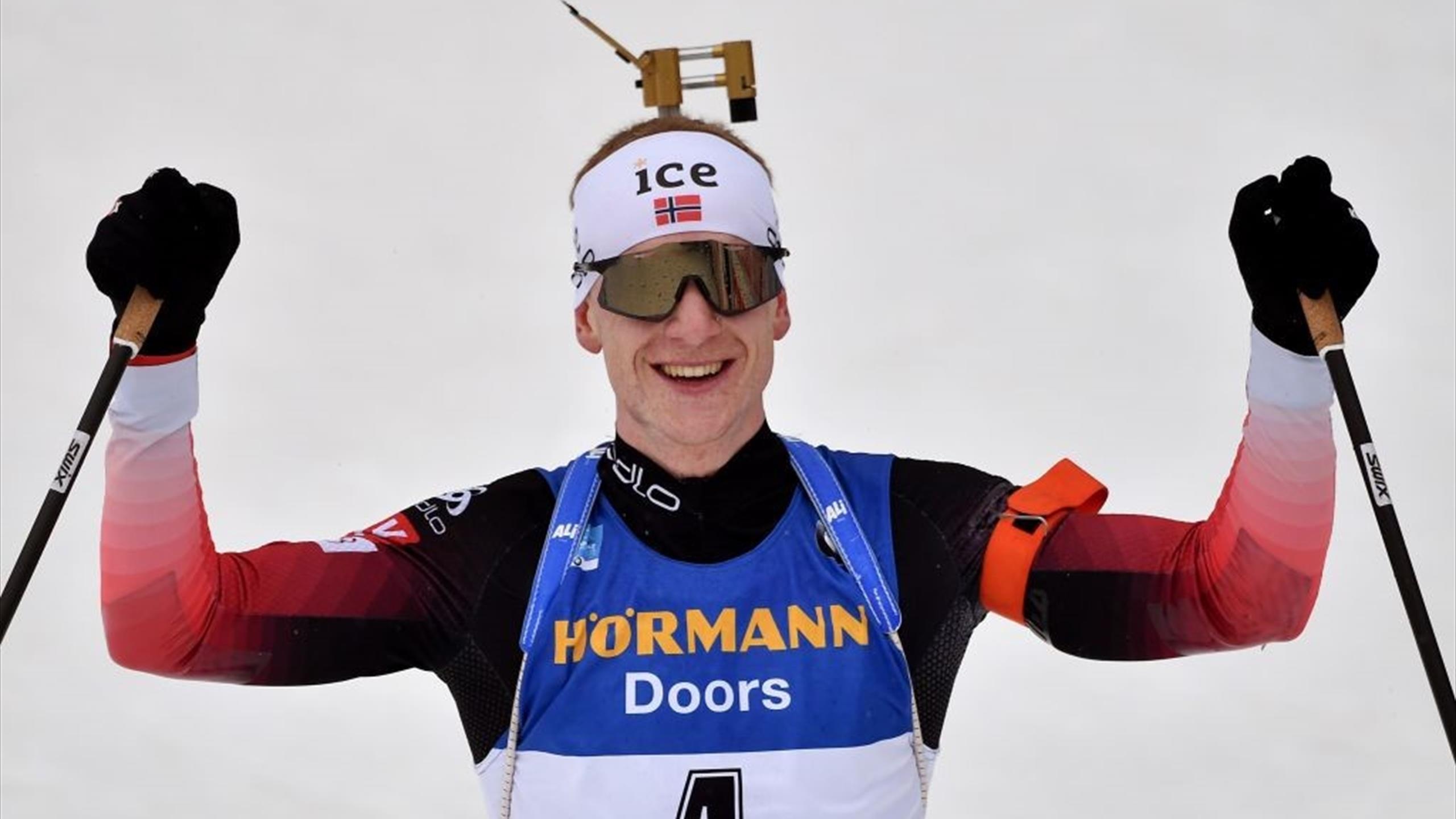 Johannes Thingnes Bo, Mass start, World title, Biathlon news, 2560x1440 HD Desktop