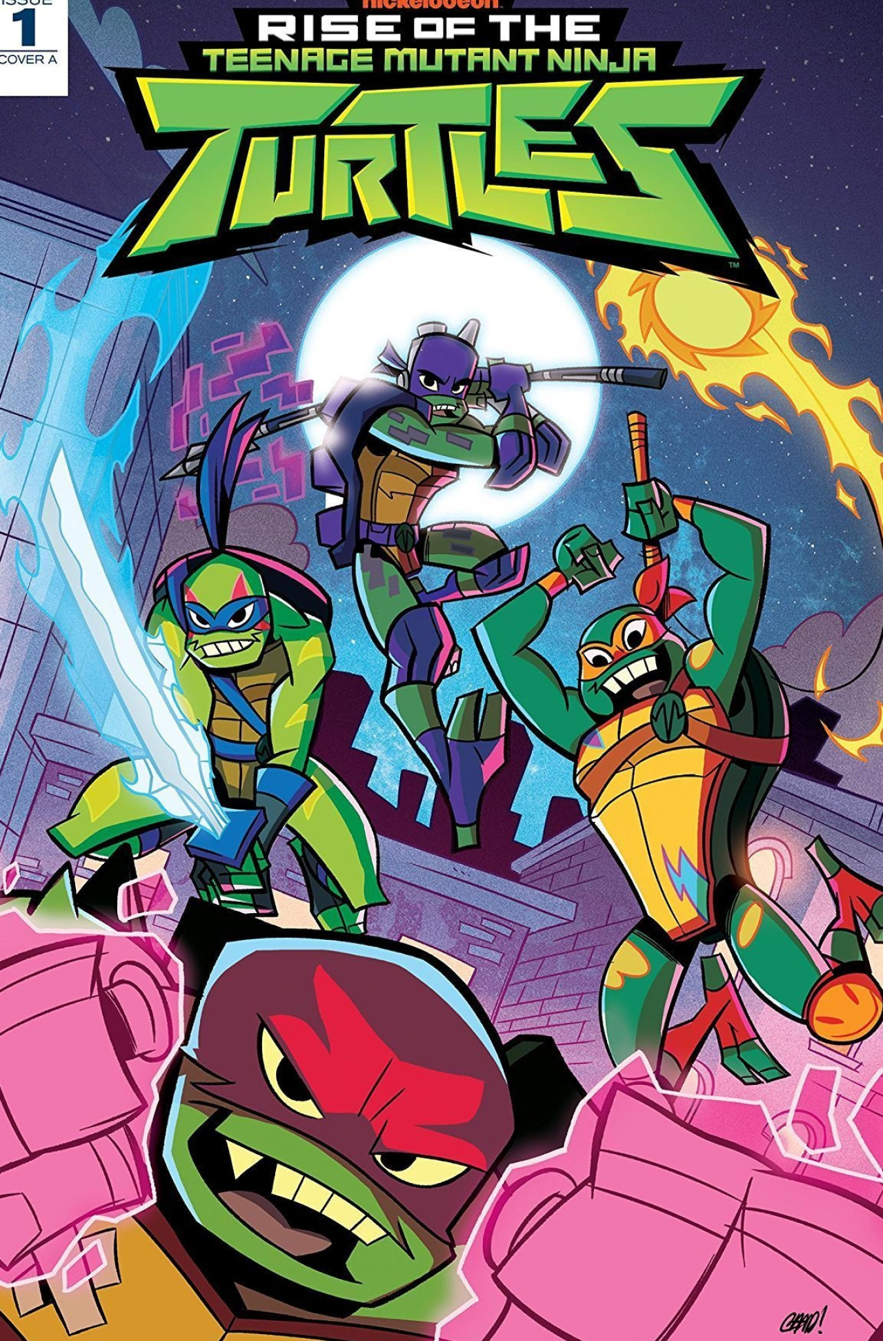 Rise of the TMNT, Dynamic scenes, Turtle power, Action-packed, 1280x1950 HD Phone