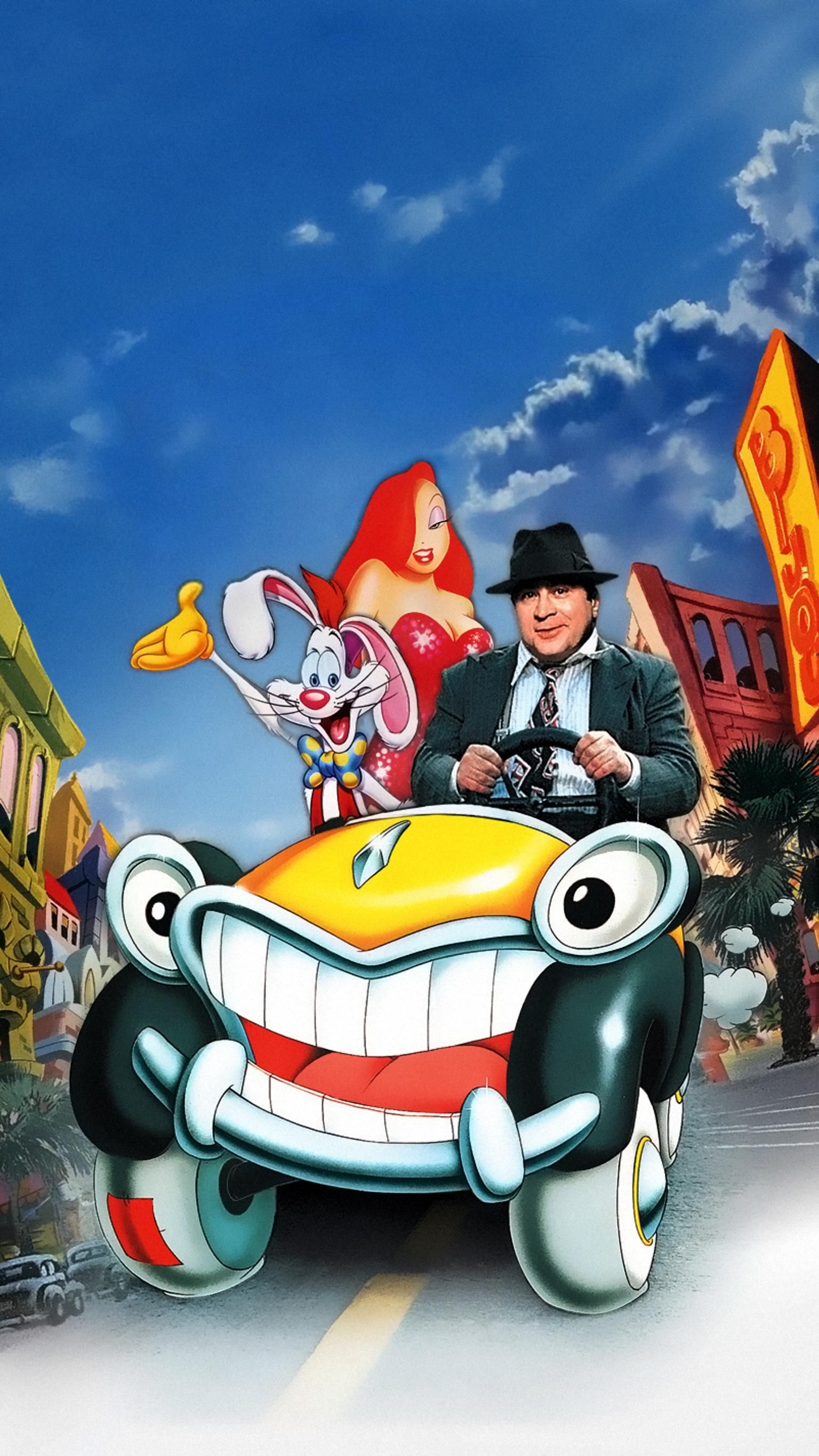 Roger Rabbit Animation, Wallpaper collection, Cartoon character, 1540x2740 HD Phone