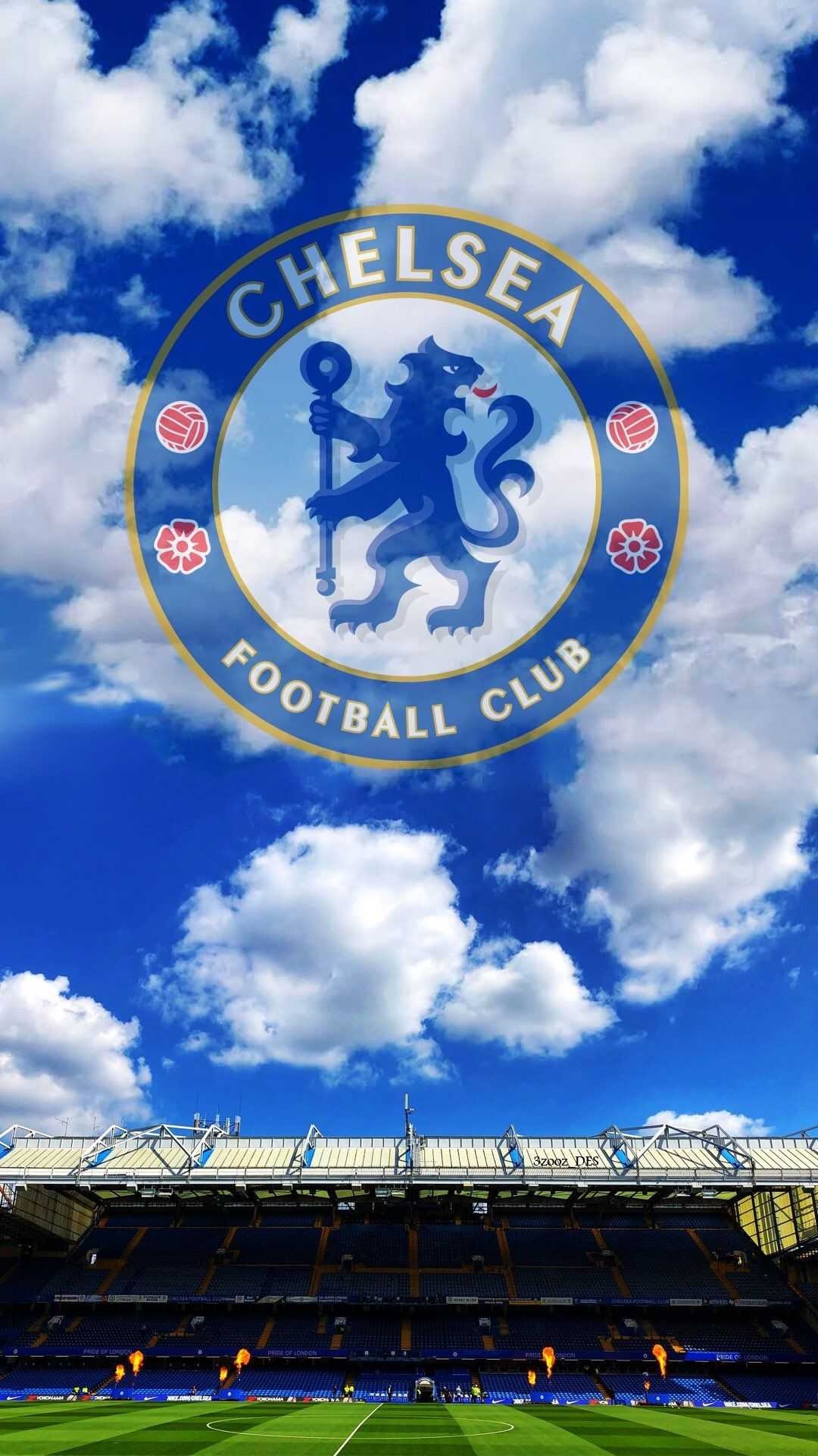 Chelsea: Stamford Bridge, The home of Premier League club. 1080x1920 Full HD Wallpaper.