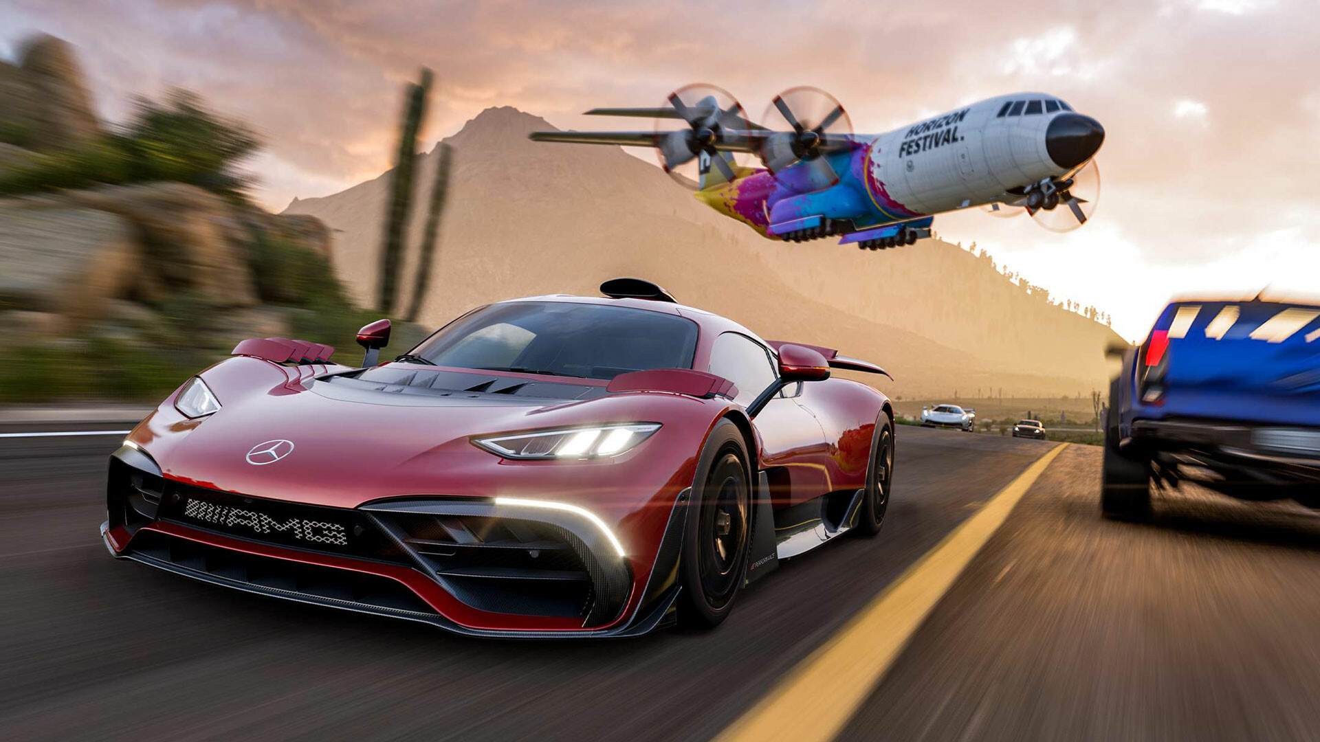 Forza Horizon: FH5, Features huge upgrades to graphics over its predecessor. 1920x1080 Full HD Background.