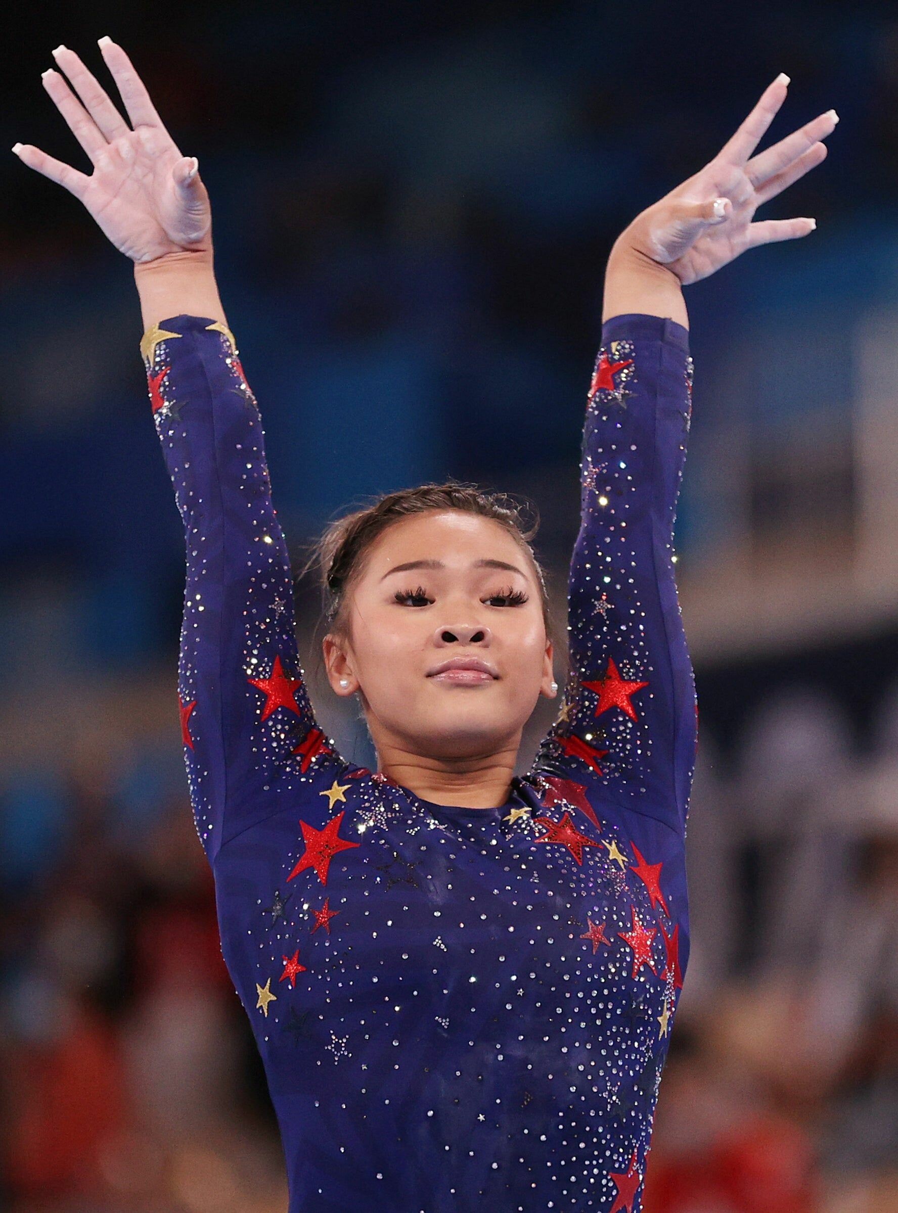 Sunisa Lee: Olympic gymnastics, American athletes, The first Hmong-American Olympian. 1780x2400 HD Wallpaper.