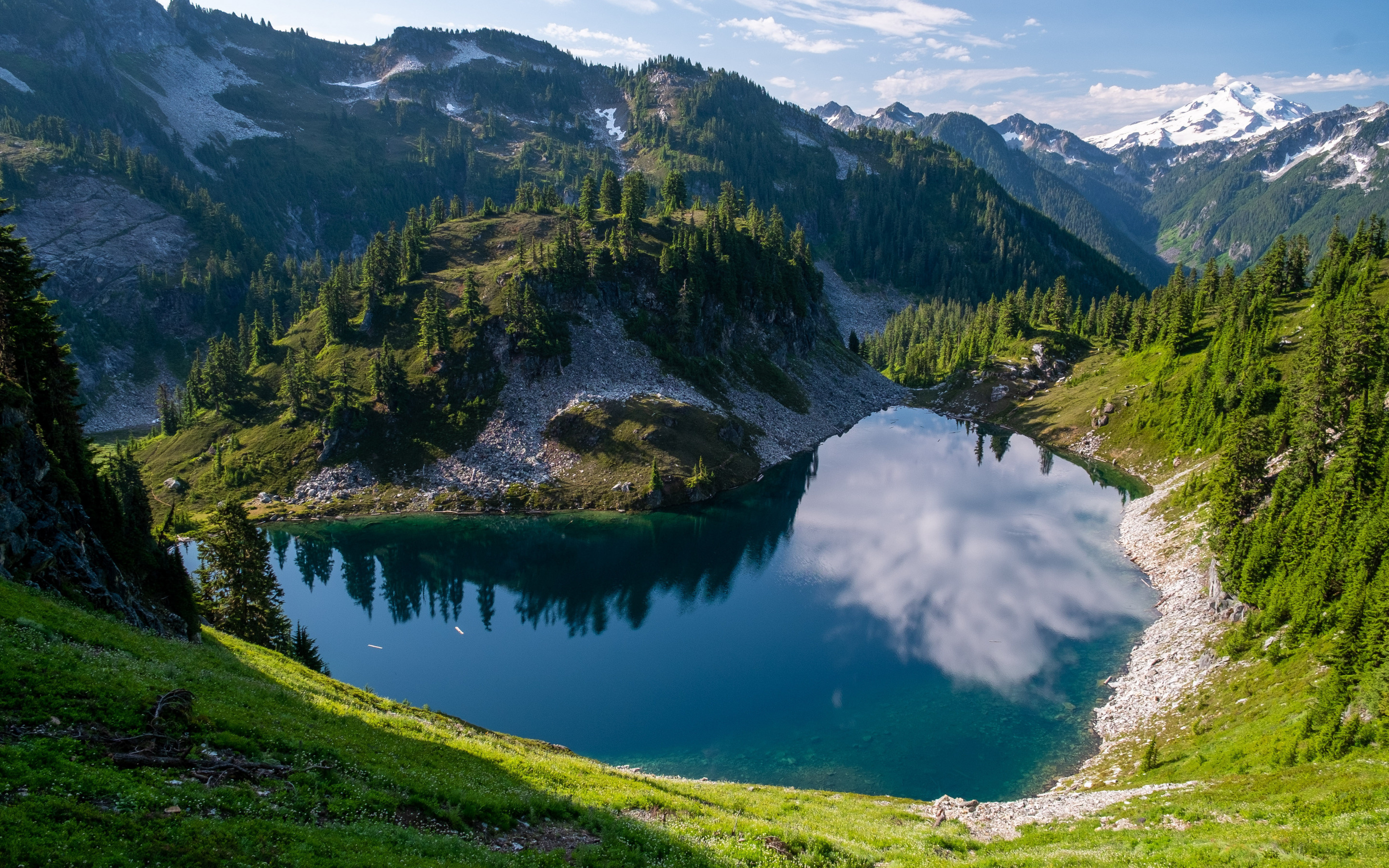 Glacier Park wallpapers, Mountain paradise, Scenic landscape, HD pictures, 2880x1800 HD Desktop