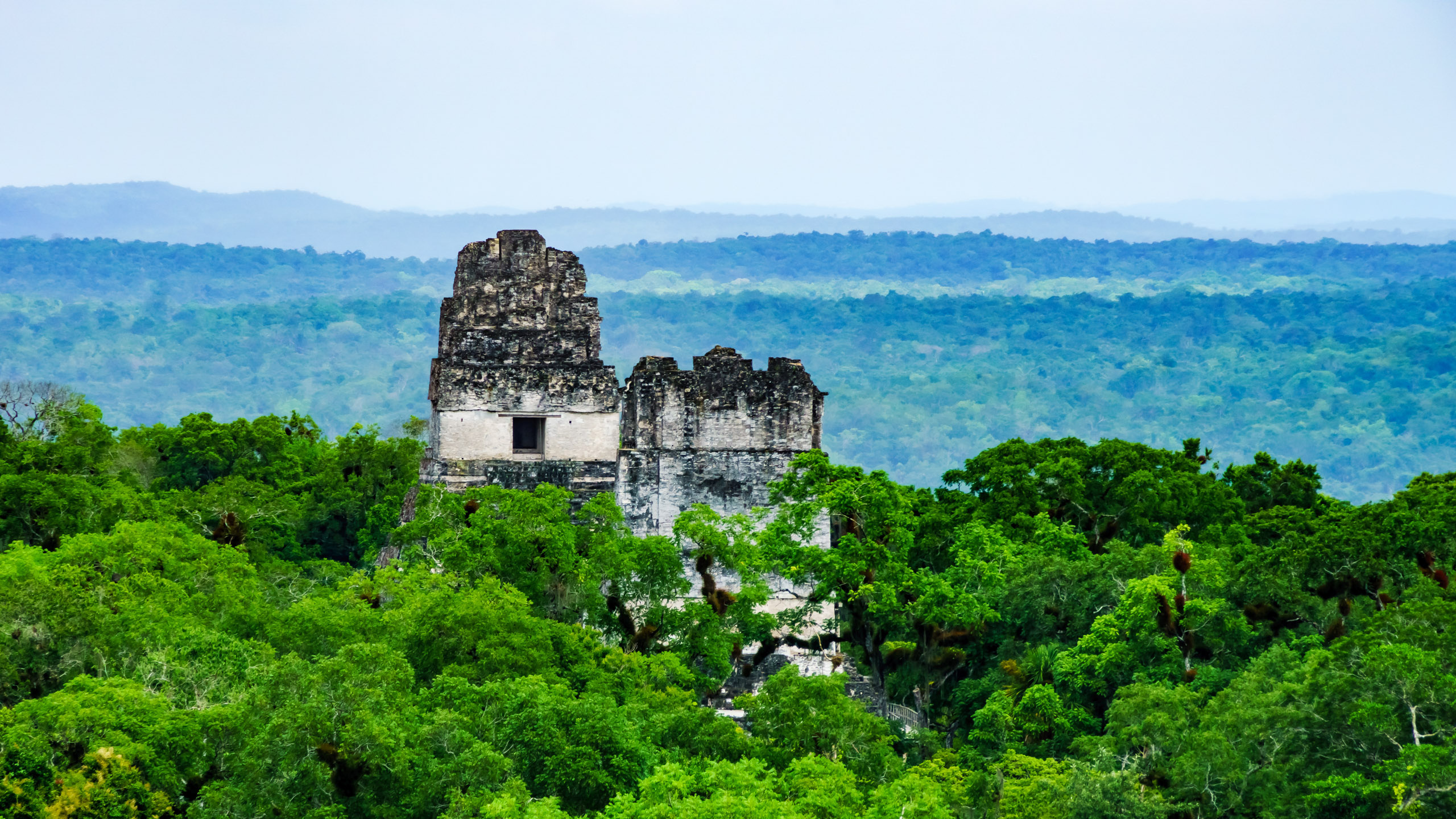 Höhepunkte von Guatemala: Tikal-Nationalpark, 2560x1440 HD Desktop