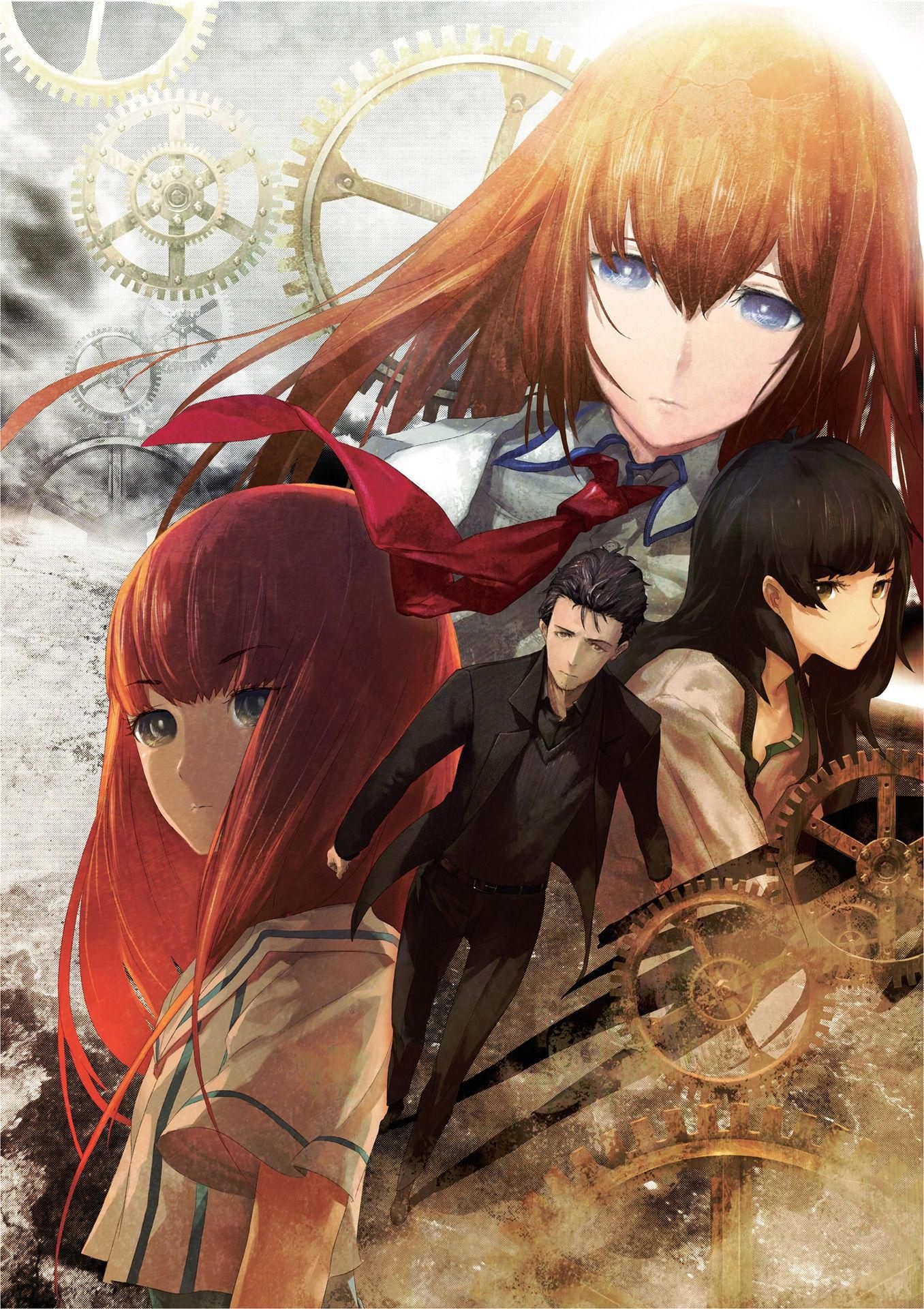 Steins; Gate Anime, Time-travel narrative, Intriguing storyline, Mystery and suspense, 1360x1920 HD Phone