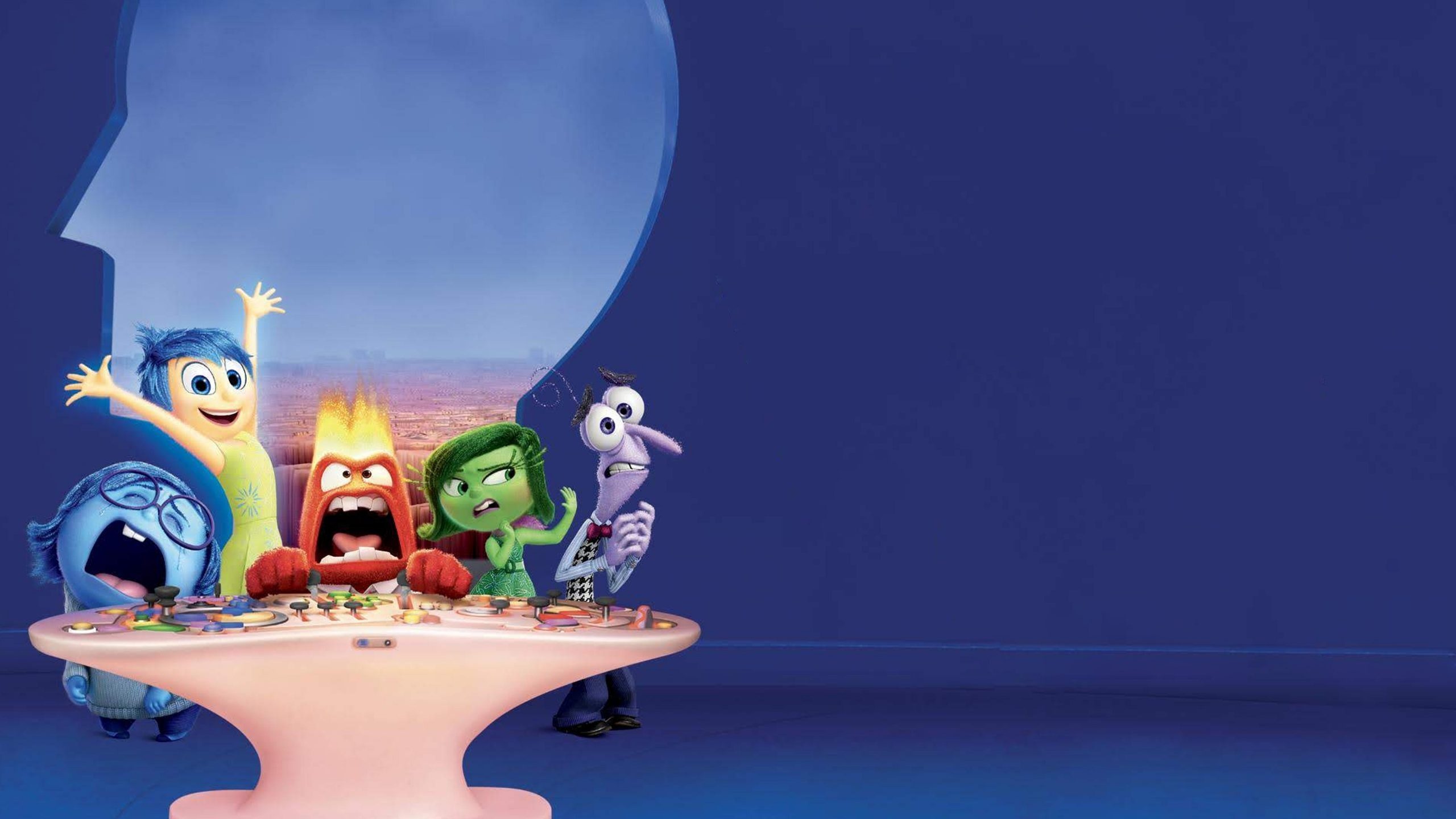 Inside Out, Hilarious Emotions, Funny Wallpapers, 2560x1440 HD Desktop