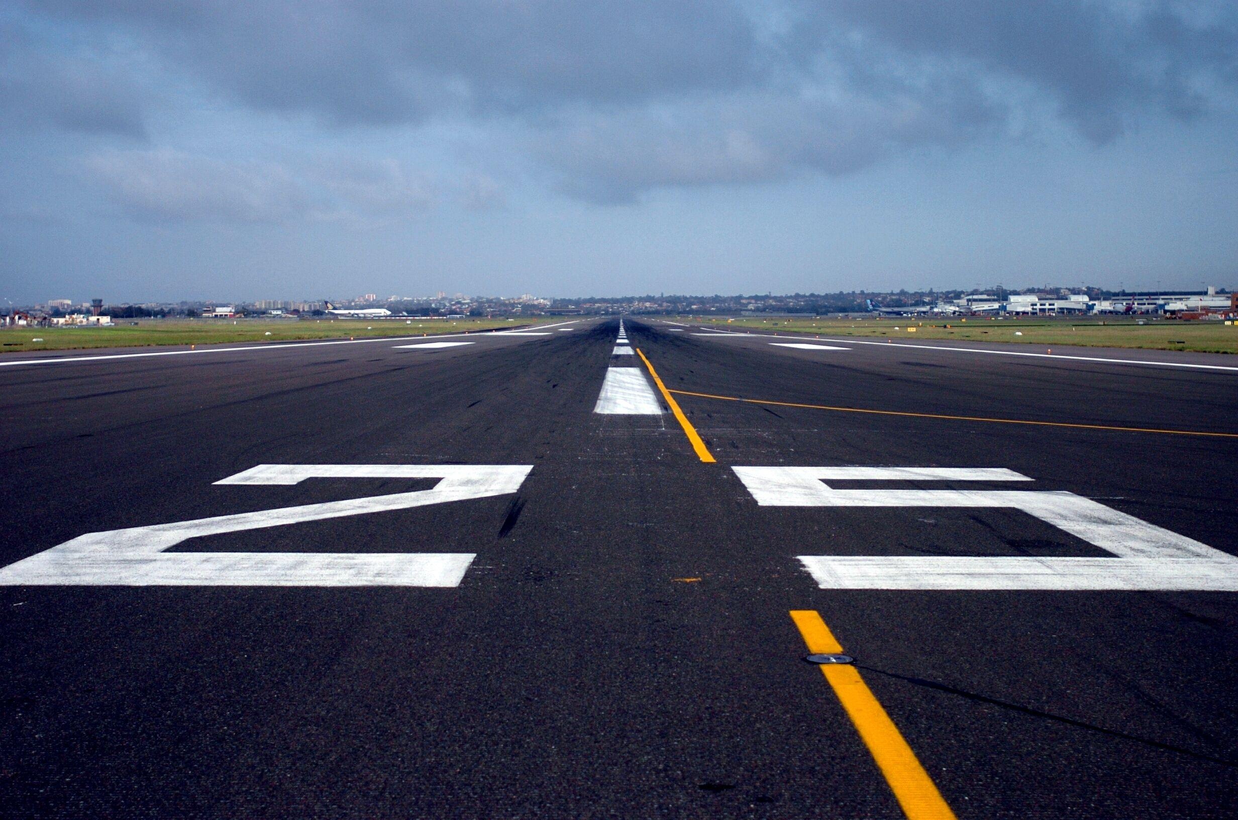 Airstrip: Made of asphalt or concrete, Natural surfaces such as grass or gravel can be used. 2470x1640 HD Background.