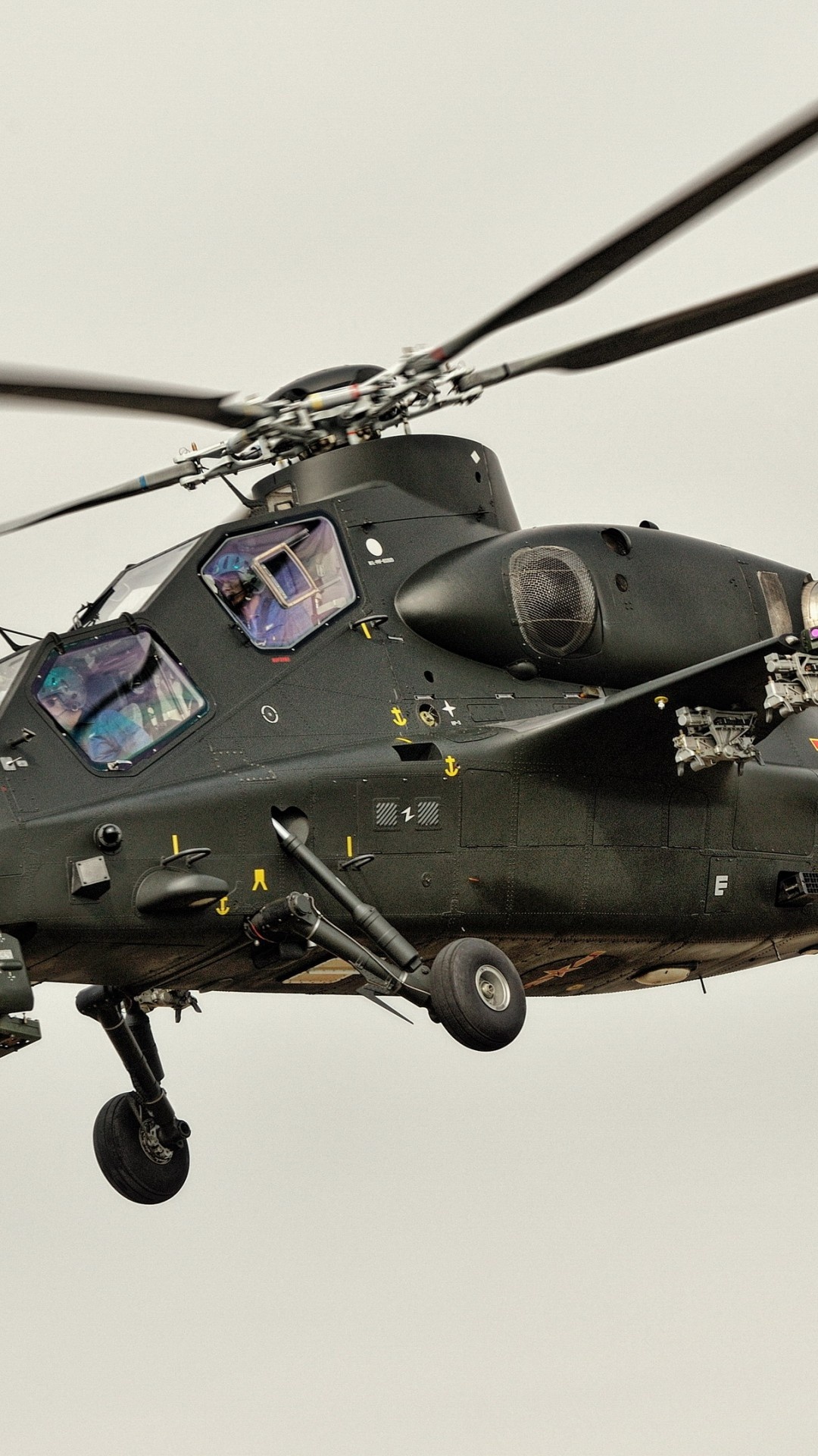 Wallpaper CAIC Z-10, attack helicopter, China Air Force, Military #8046 1080x1920