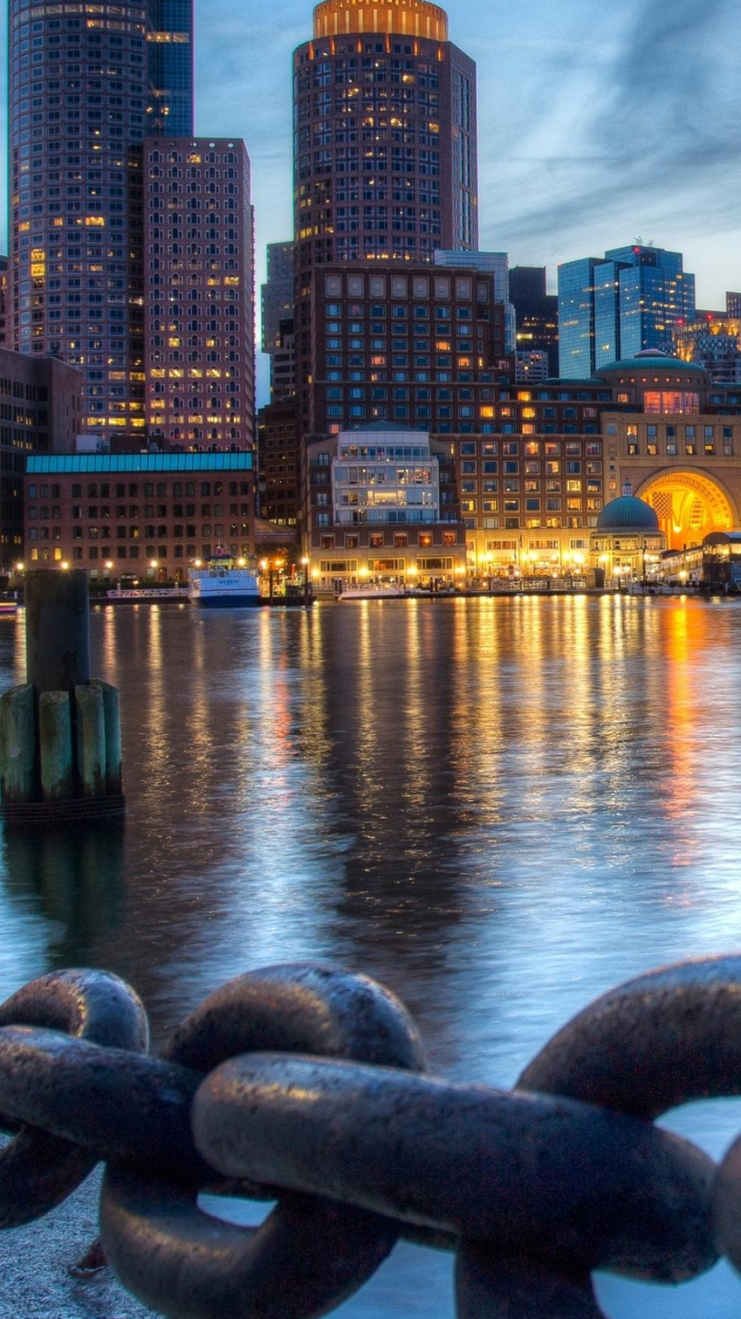Massachusetts Travels, Boston skyline, Urban charm, Vibrant atmosphere, 1080x1920 Full HD Phone