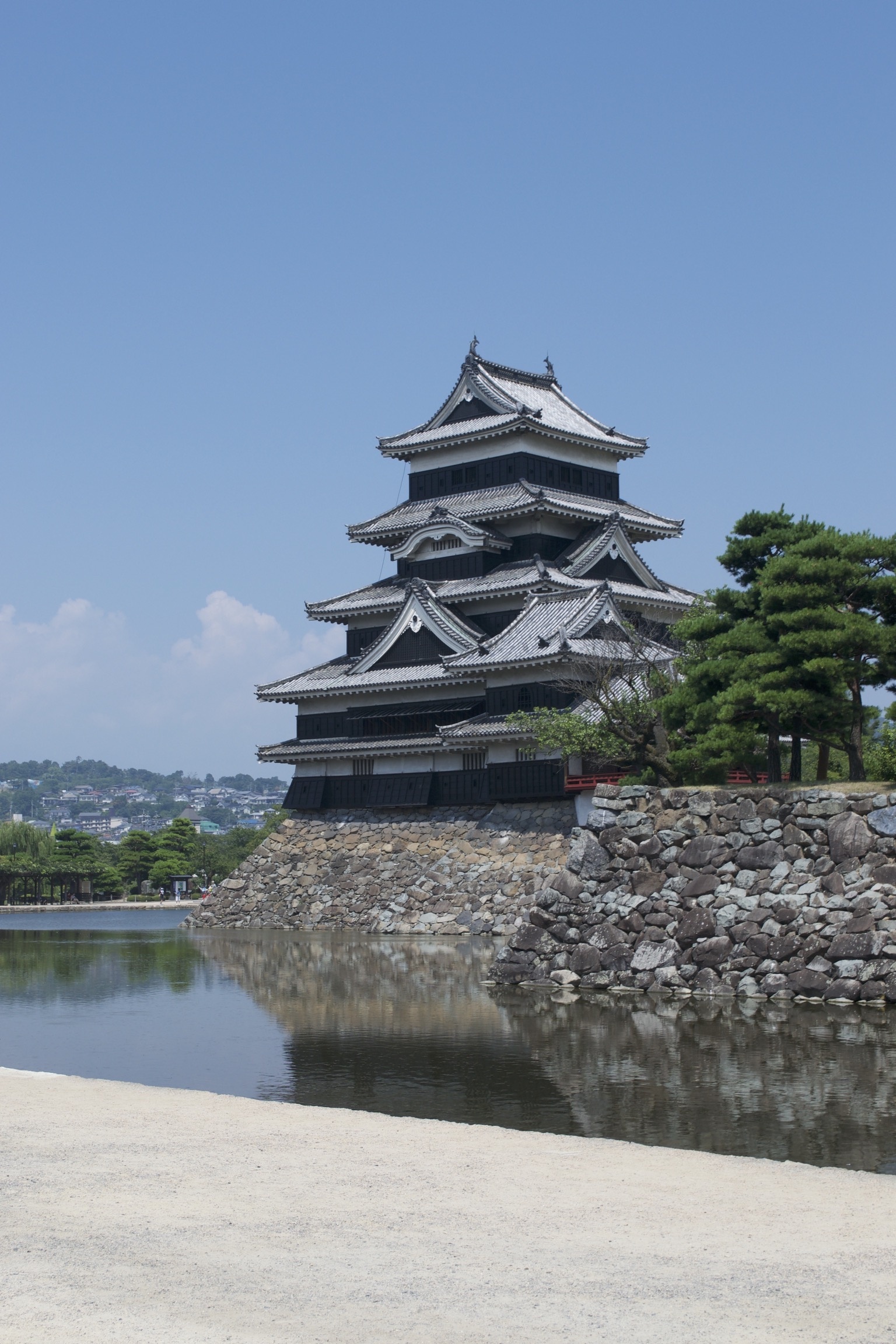 Matsumoto Castle, Melodic nostalgia, Cultural reminiscence, Sentimental journey, 1540x2310 HD Phone