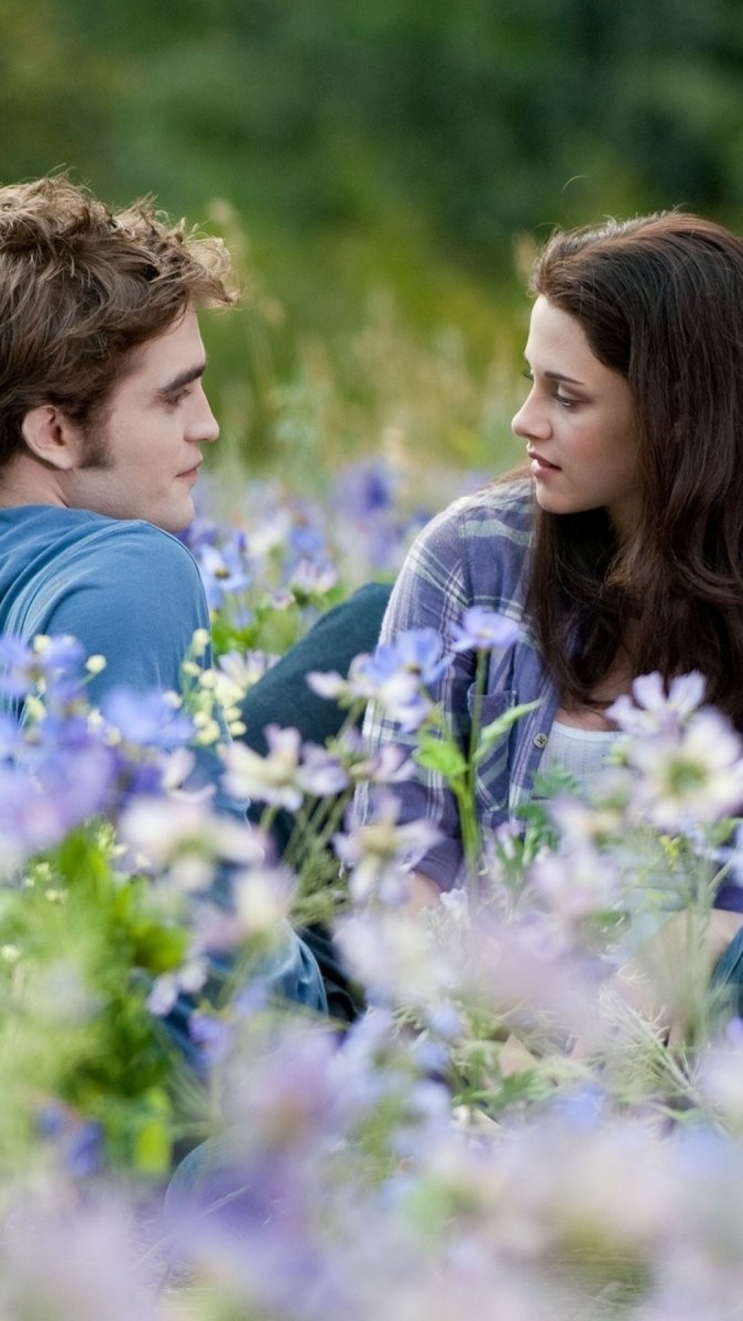 Robert Pattinson, Celebs, Twilight, Flowers, 1080x1920 Full HD Phone
