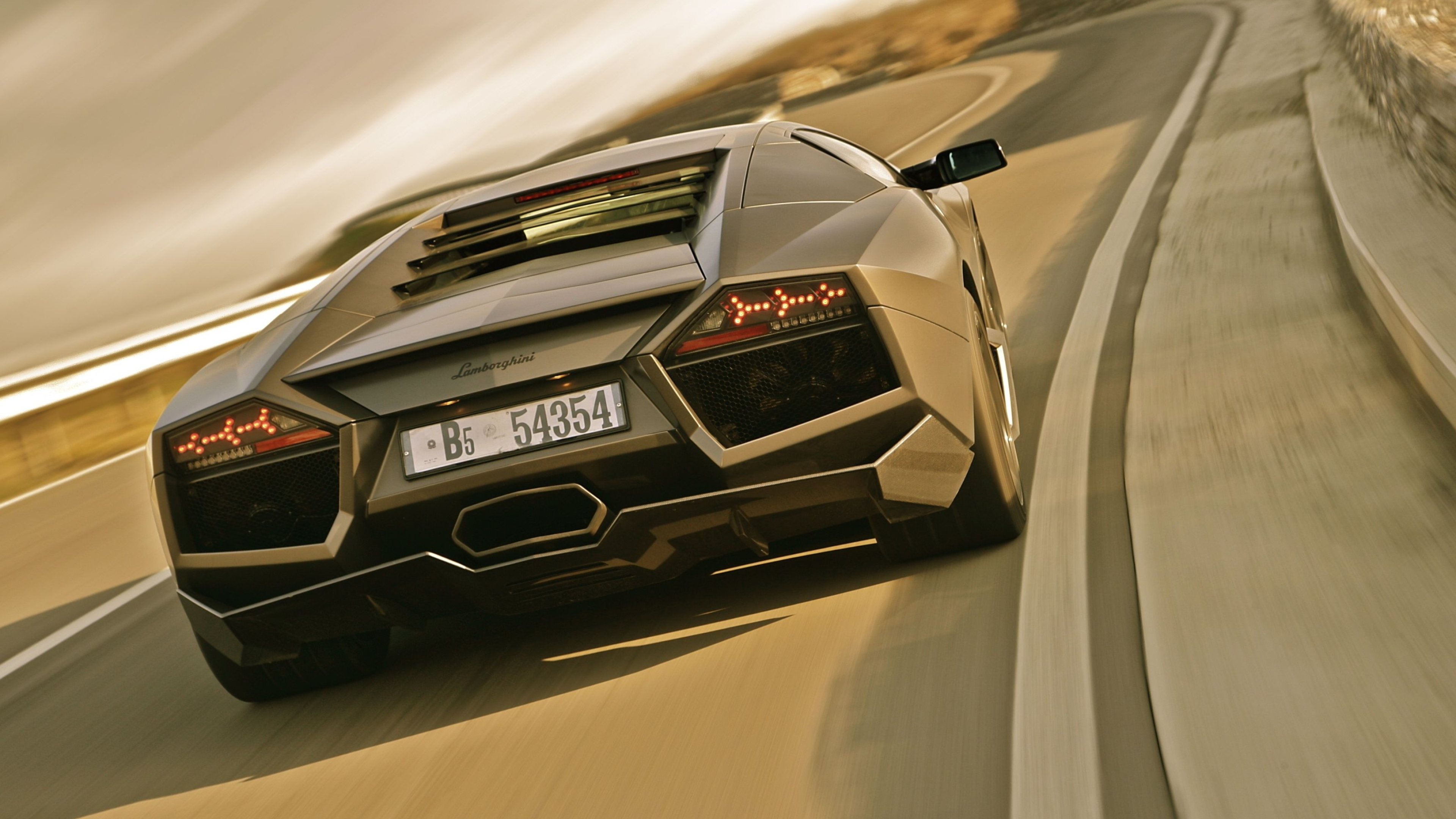 Top-tier wallpapers, Reventon showcase, Lamborghini fans' favorite, Striking backgrounds, 3840x2160 4K Desktop