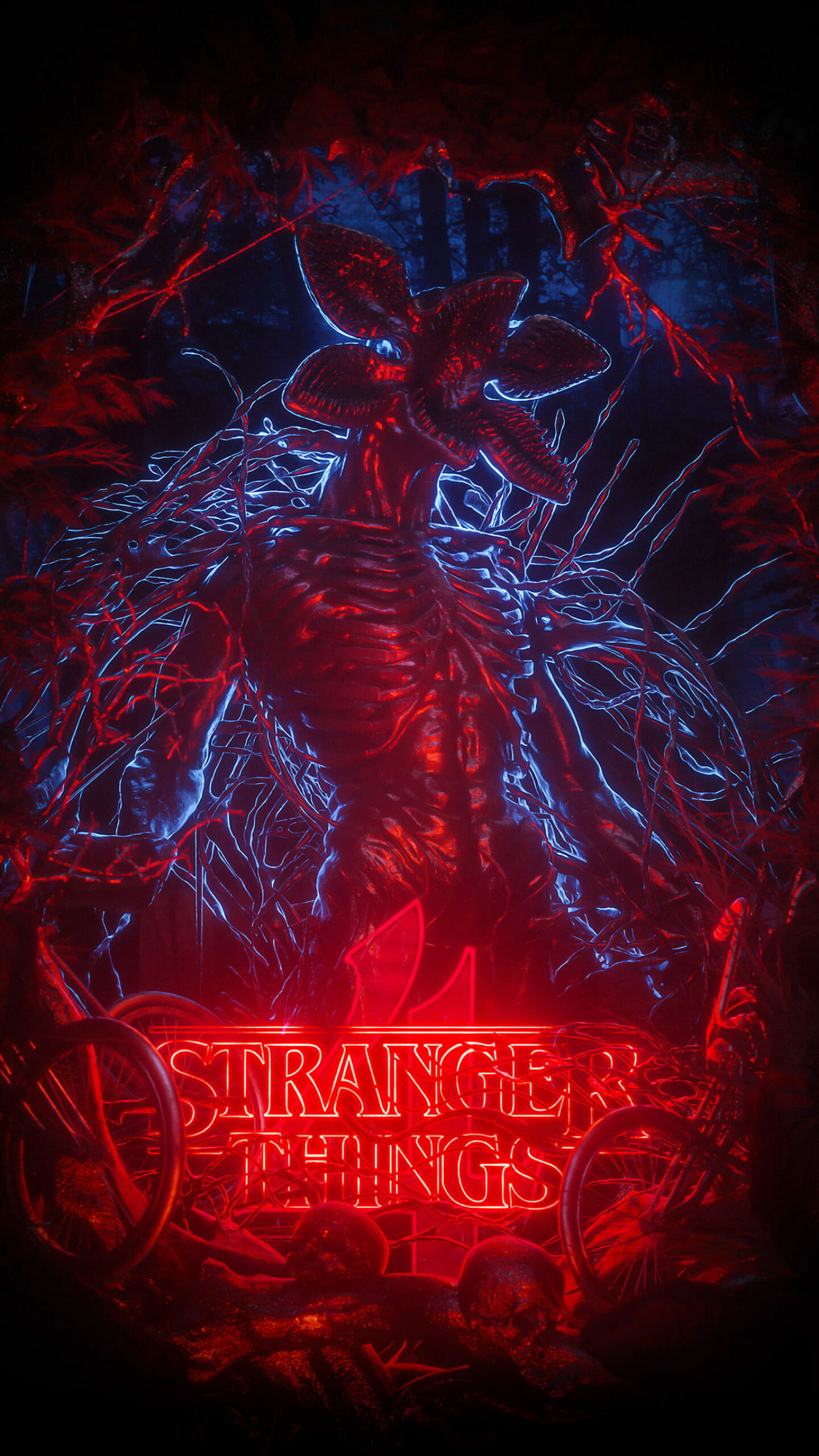 Stranger Things: The first season begins in November 1983, Netflix series. 1440x2560 HD Wallpaper.