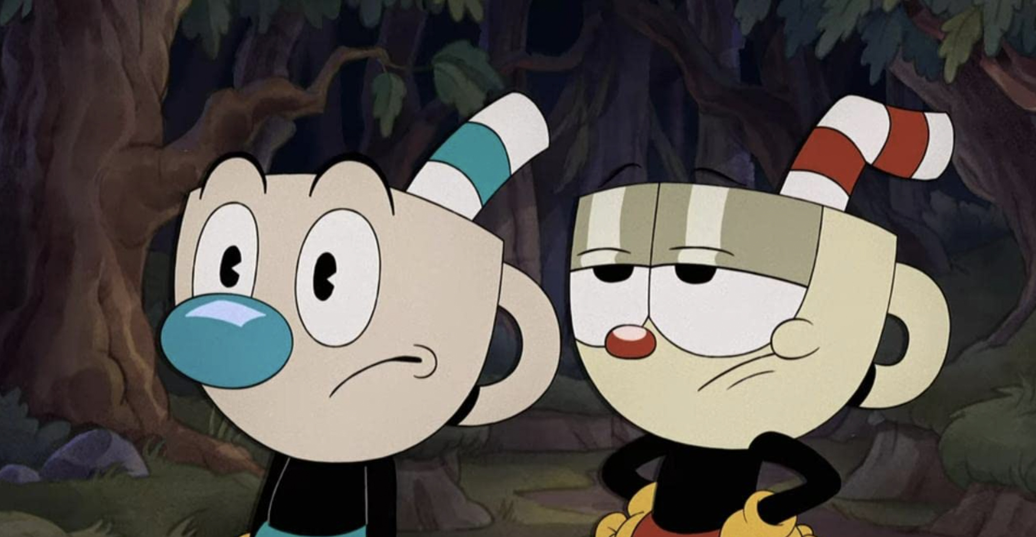 The Cuphead Show!, Animation series, Game adaptation, Nostalgic experience, 2120x1100 HD Desktop