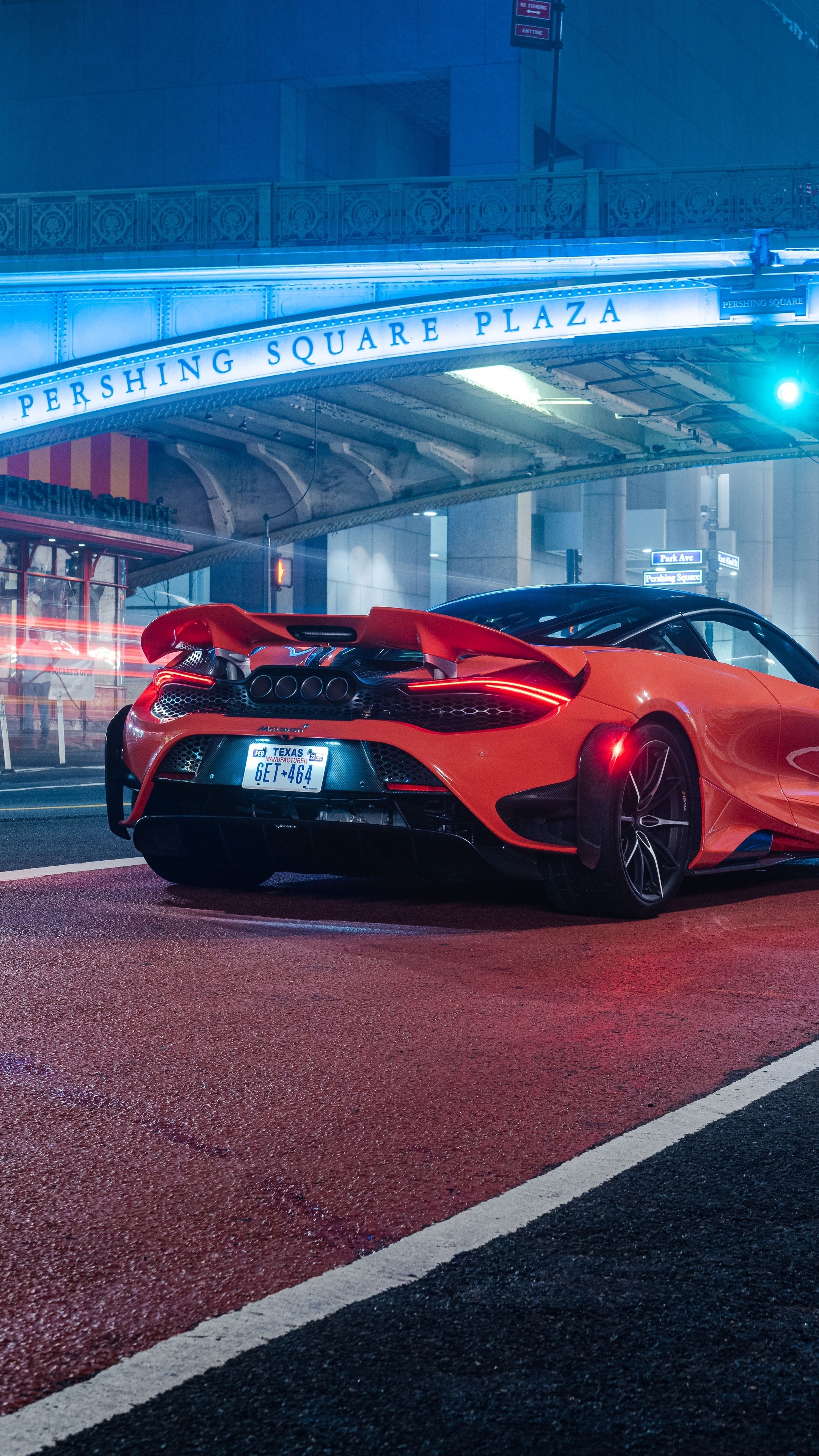 McLaren 765LT, High-performance beast, Striking visuals, Exhilarating speed, 2160x3840 4K Phone