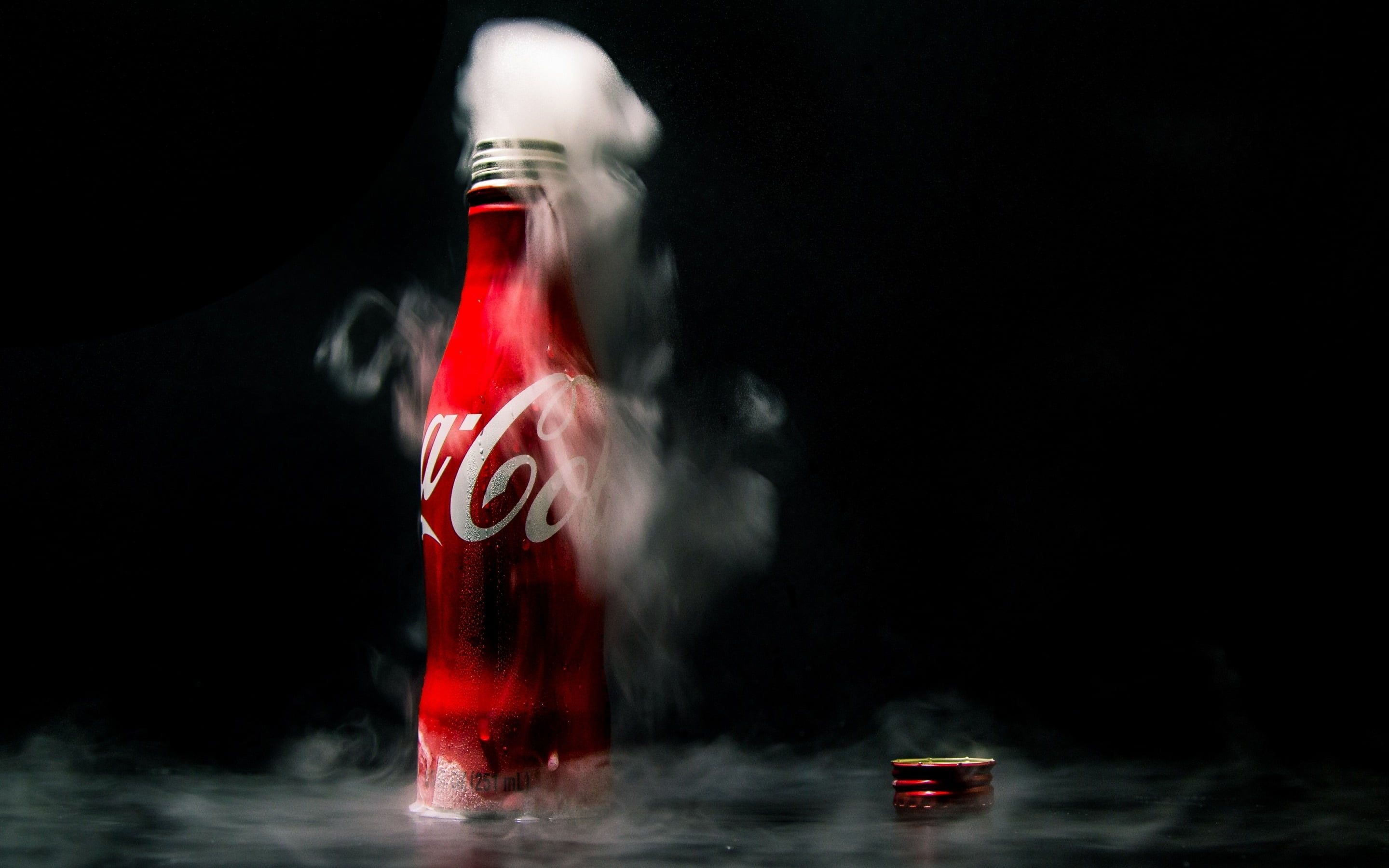 Coca-Cola: Originally marketed as a temperance drink and intended as a patent medicine. 2880x1800 HD Wallpaper.