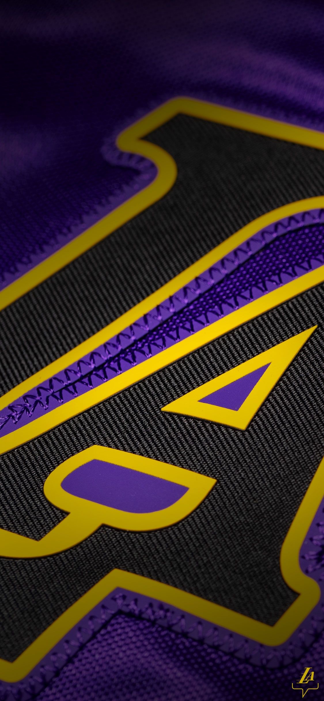 Los Angeles Lakers: The team was known the "Showtime Lakers" throughout the 1980s. 1130x2440 HD Background.