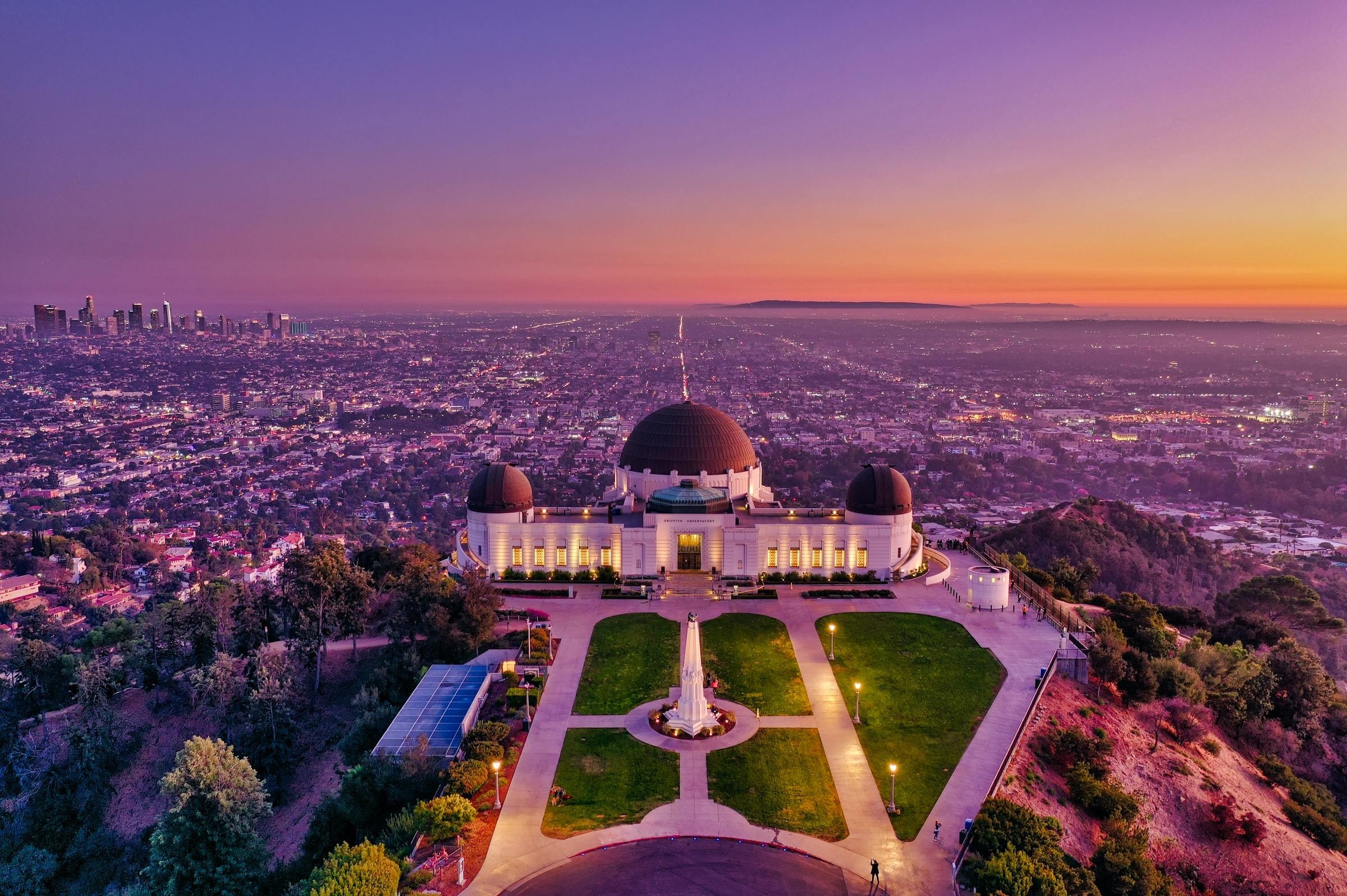 Griffith Observatory, Travels, Museums in Griffith Park, Los Angeles, 2400x1600 HD Desktop