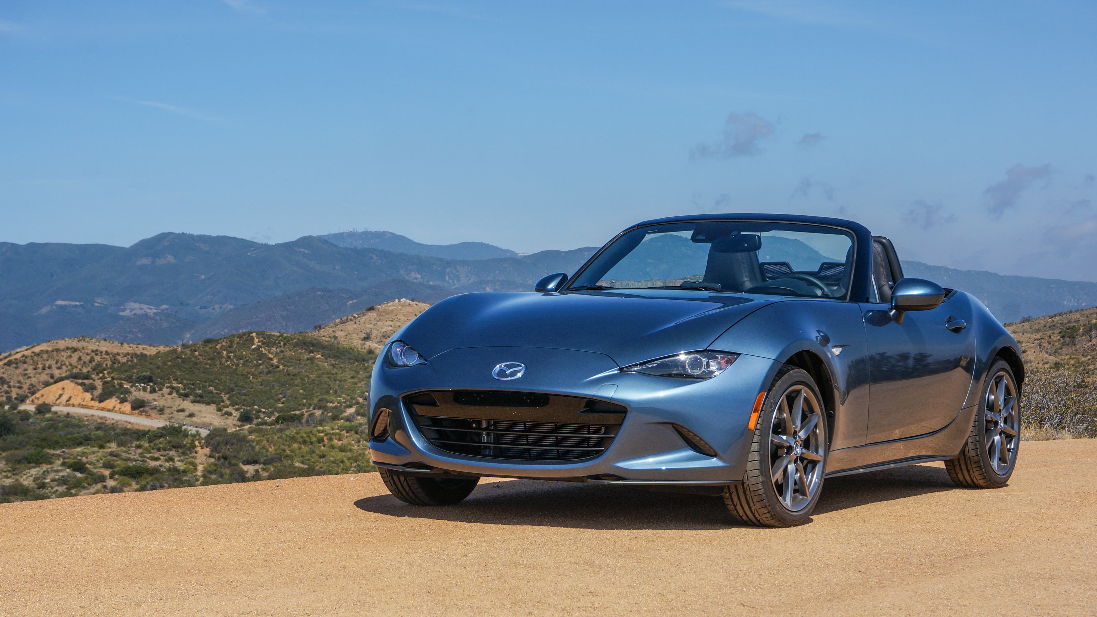 Mazda MX-5, Driving joy personified, Performance-driven roadster, Ultimate driving experience, 3840x2160 4K Desktop