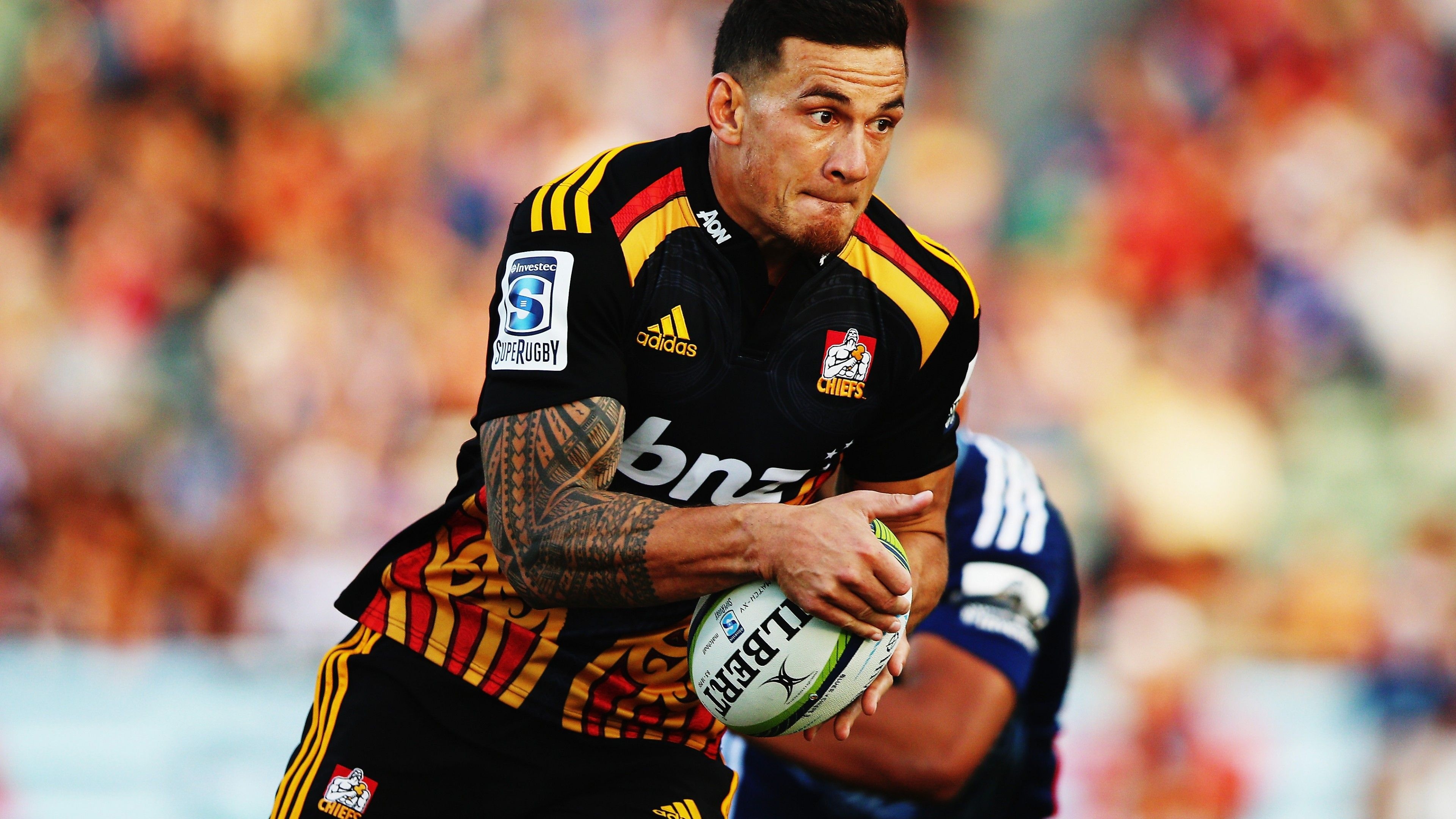 Rugby League: Sonny Bill Williams, A New Zealand heavyweight boxer, and a former professional football player. 3840x2160 4K Wallpaper.