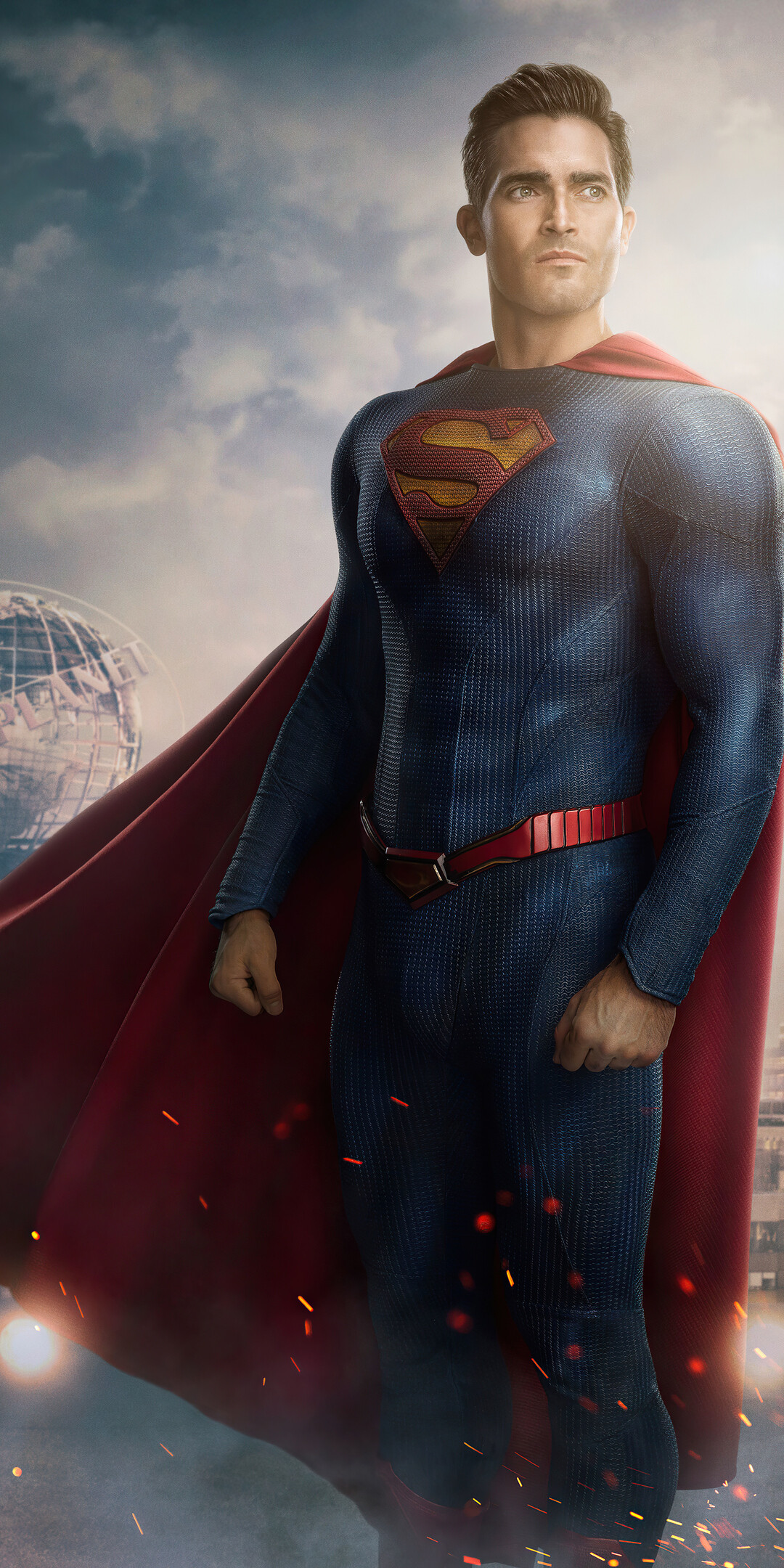 Superman and Lois (TV Series): Clark Kent, also known by his birth name Kal-El, Tyler Hoechlin. 1080x2160 HD Wallpaper.