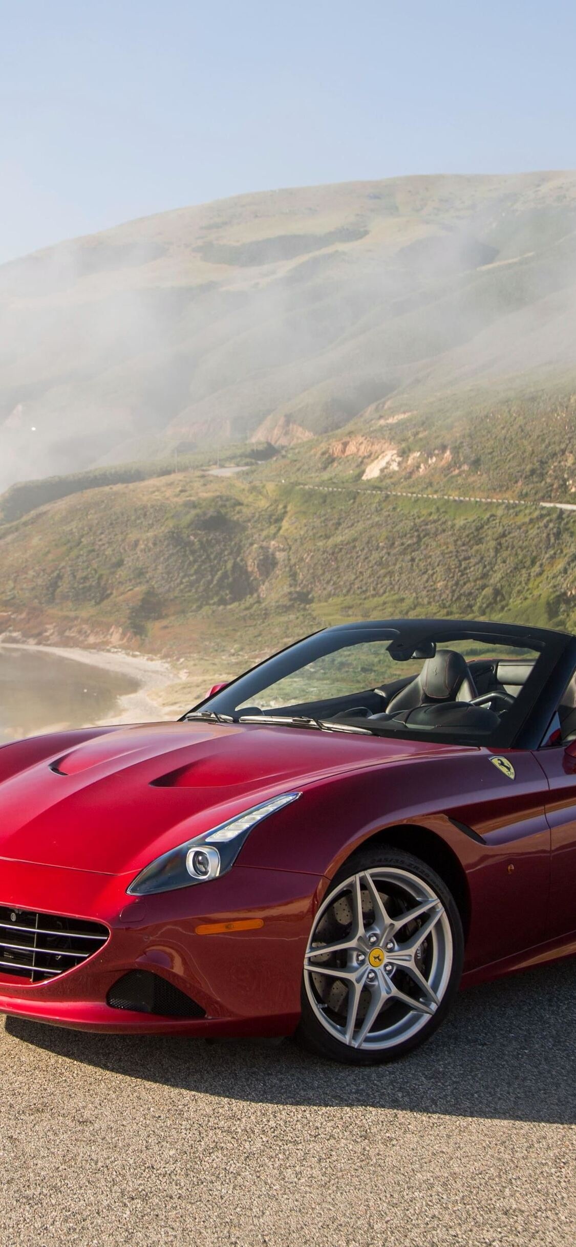 Ferrari California T, Exquisite design, Unparalleled power, Luxury sports car, 1130x2440 HD Phone