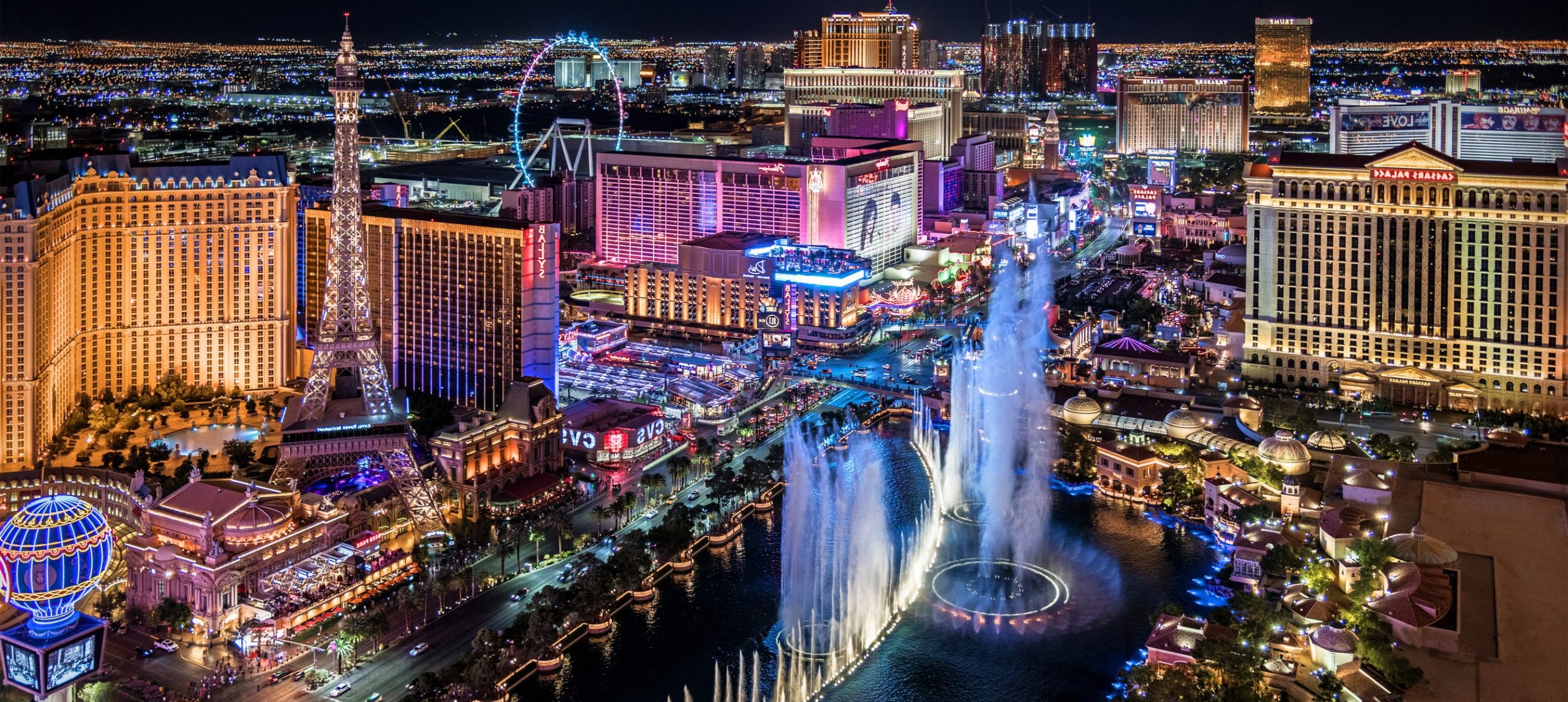 Best things to do, Las Vegas Nevada, 2560x1150 Dual Screen Desktop