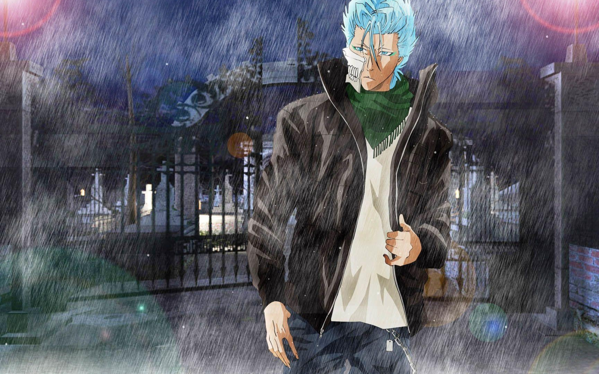 Grimmjow Jaggerjack: The second oldest Arrancar as he's 12th Arrancar with his right-hand Shawlong Kufang being the oldest. 1920x1200 HD Wallpaper.