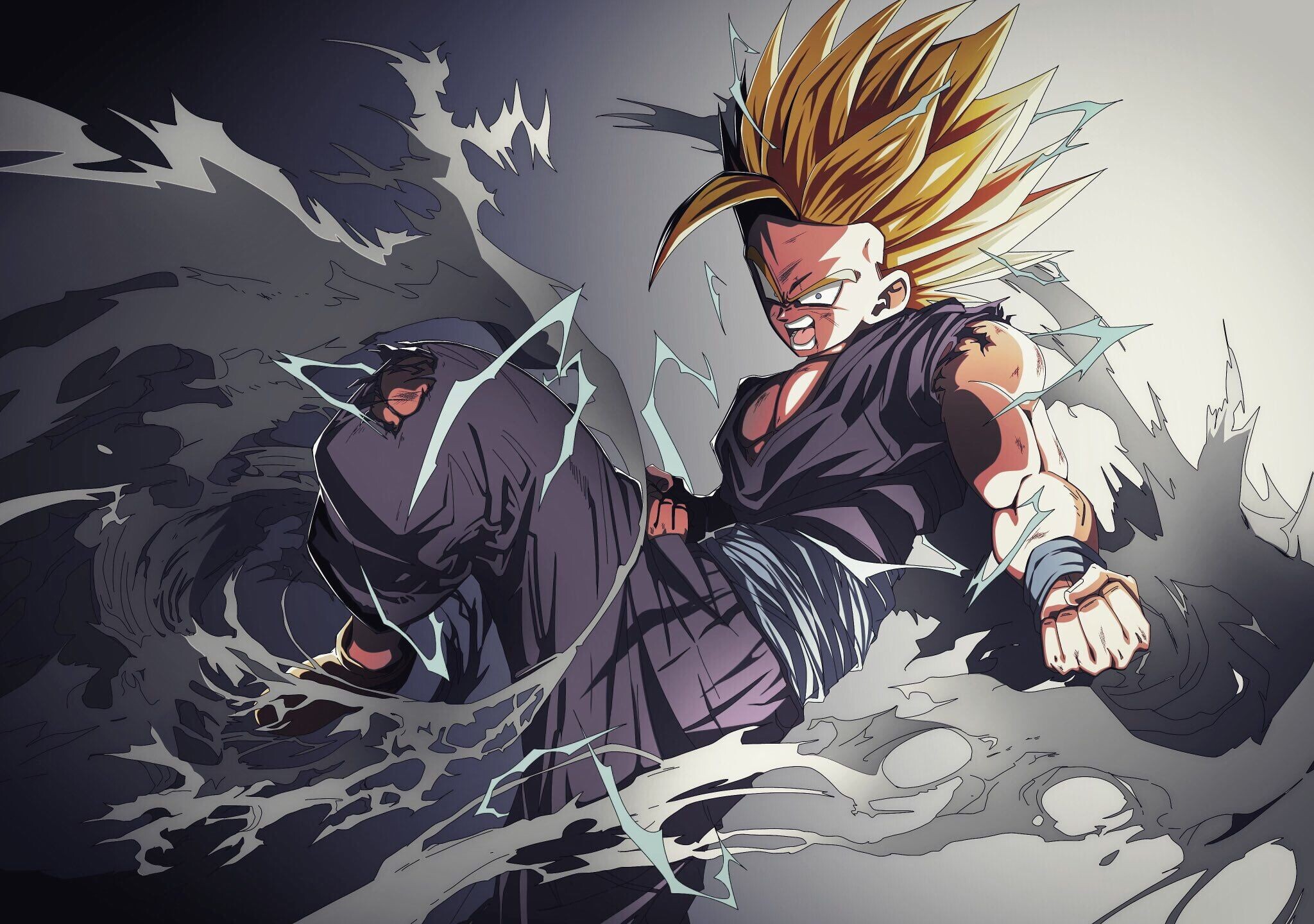 Gohan: Dragon Ball Z, A character that named after Goku's adoptive grandfather. 2050x1440 HD Wallpaper.