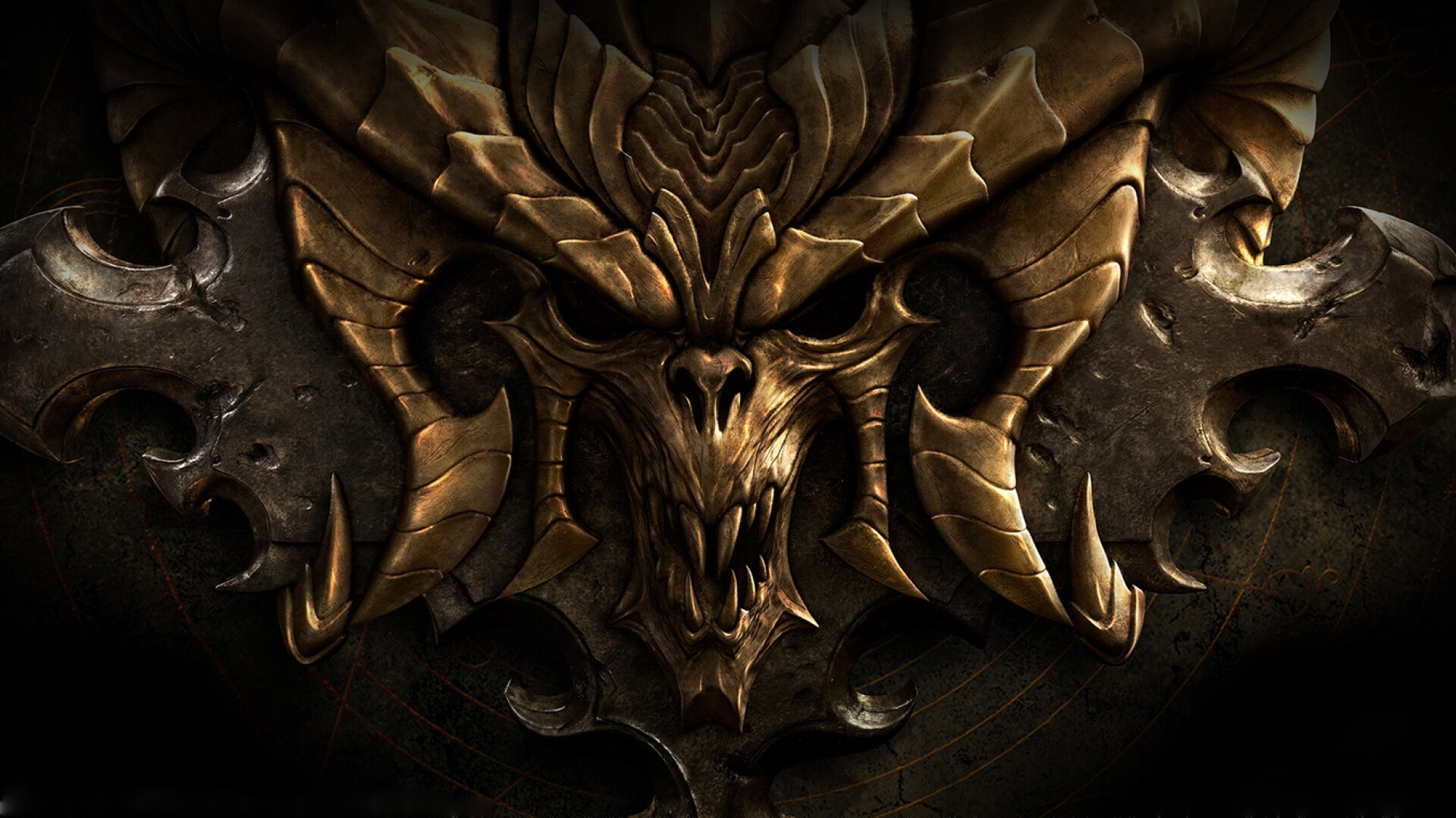 Diablo: The Terror Lord, The youngest of the three Prime Evils. 1920x1080 Full HD Background.