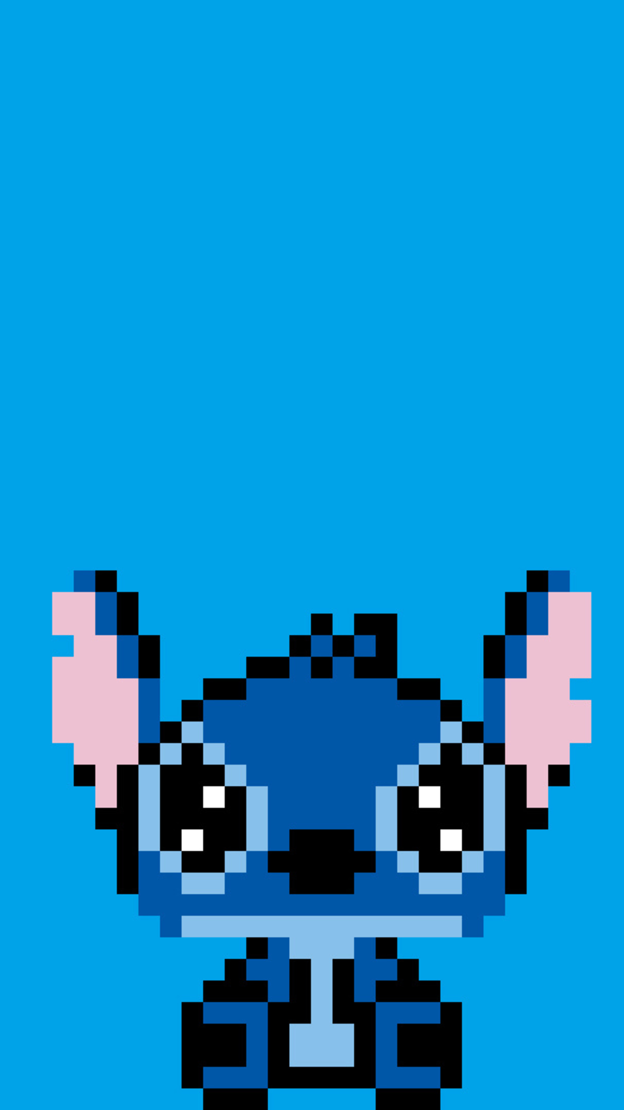 Stitch animation, Stitch pixel art, Sony Xperia wallpapers, HD 4K wallpapers, 2160x3840 4K Phone