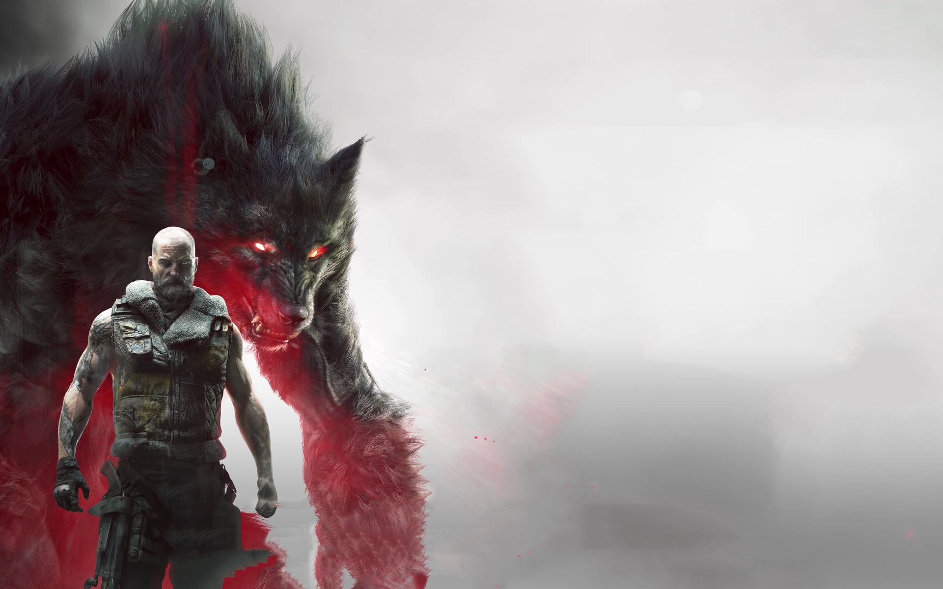 Werewolf the apocalypse, Earthblood game, 4k wallpapers, Intense action, 1920x1200 HD Desktop