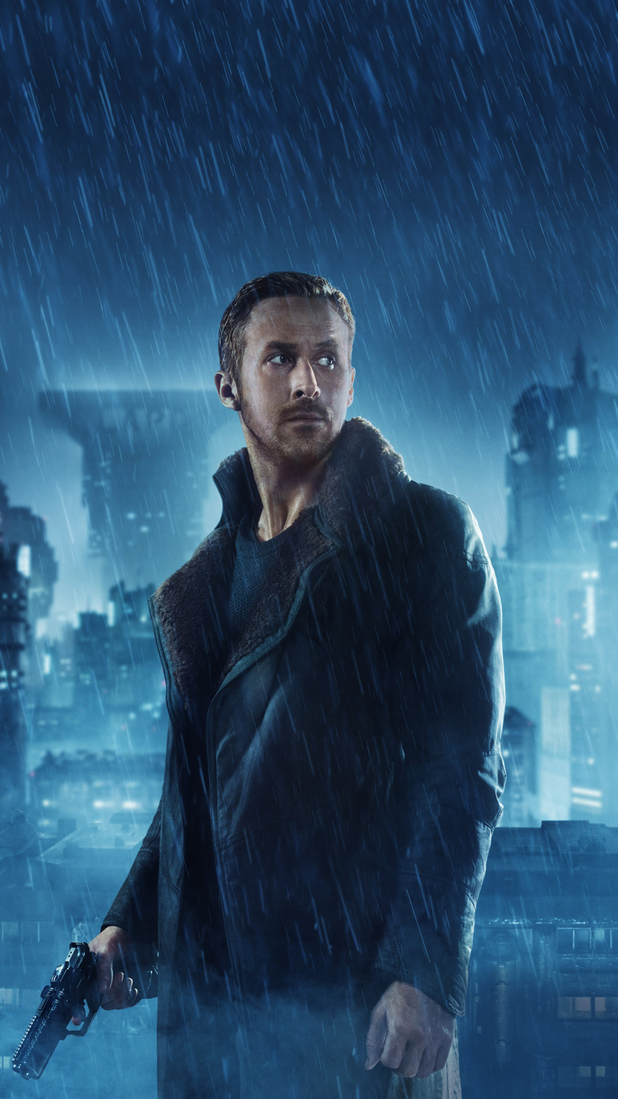 Ryan Gosling: Went on to portray Officer K in Blade Runner 2049 (2017). 2160x3840 4K Wallpaper.